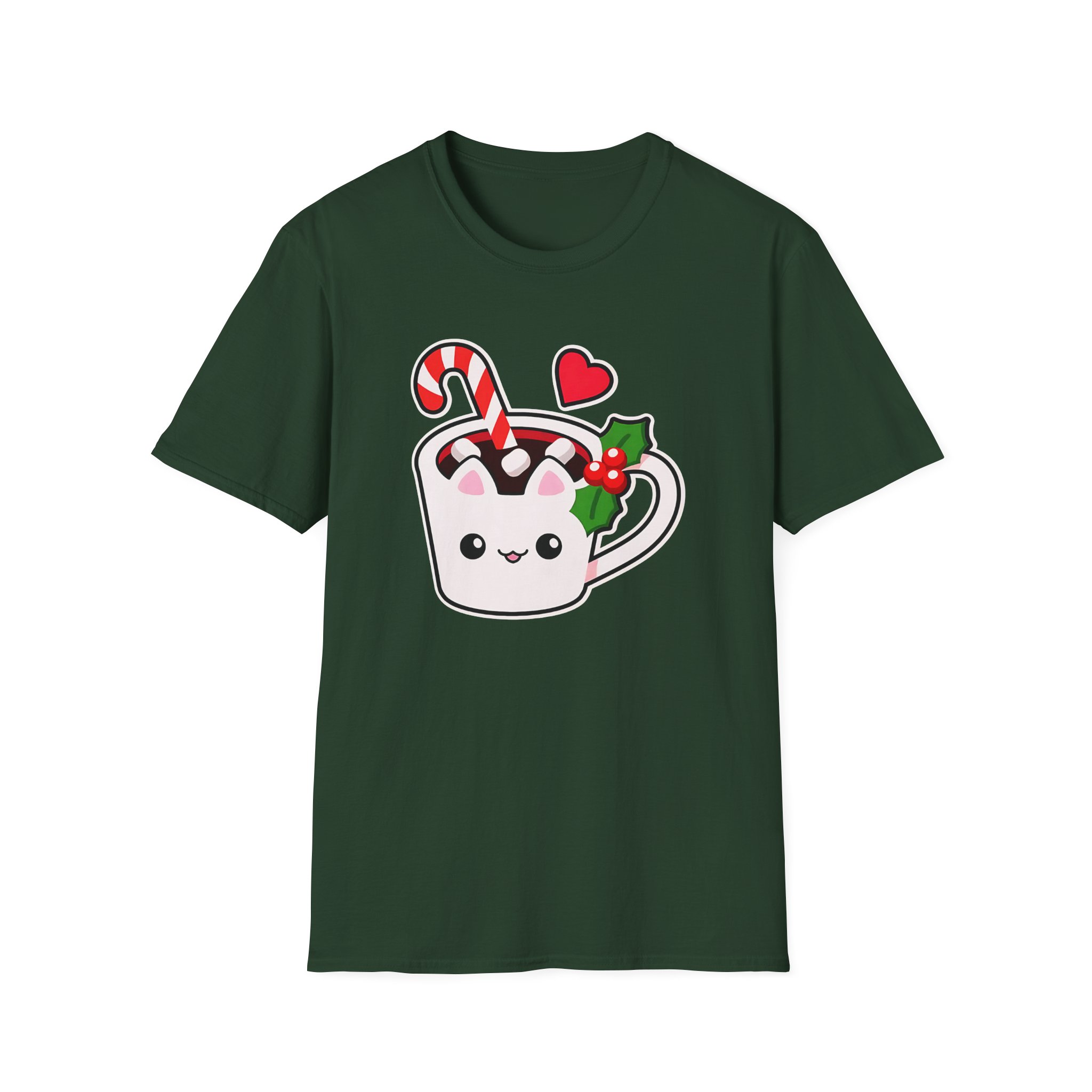 Aphmau Cocoa Holiday Unisex Softstyle T-Shirt - Image 9