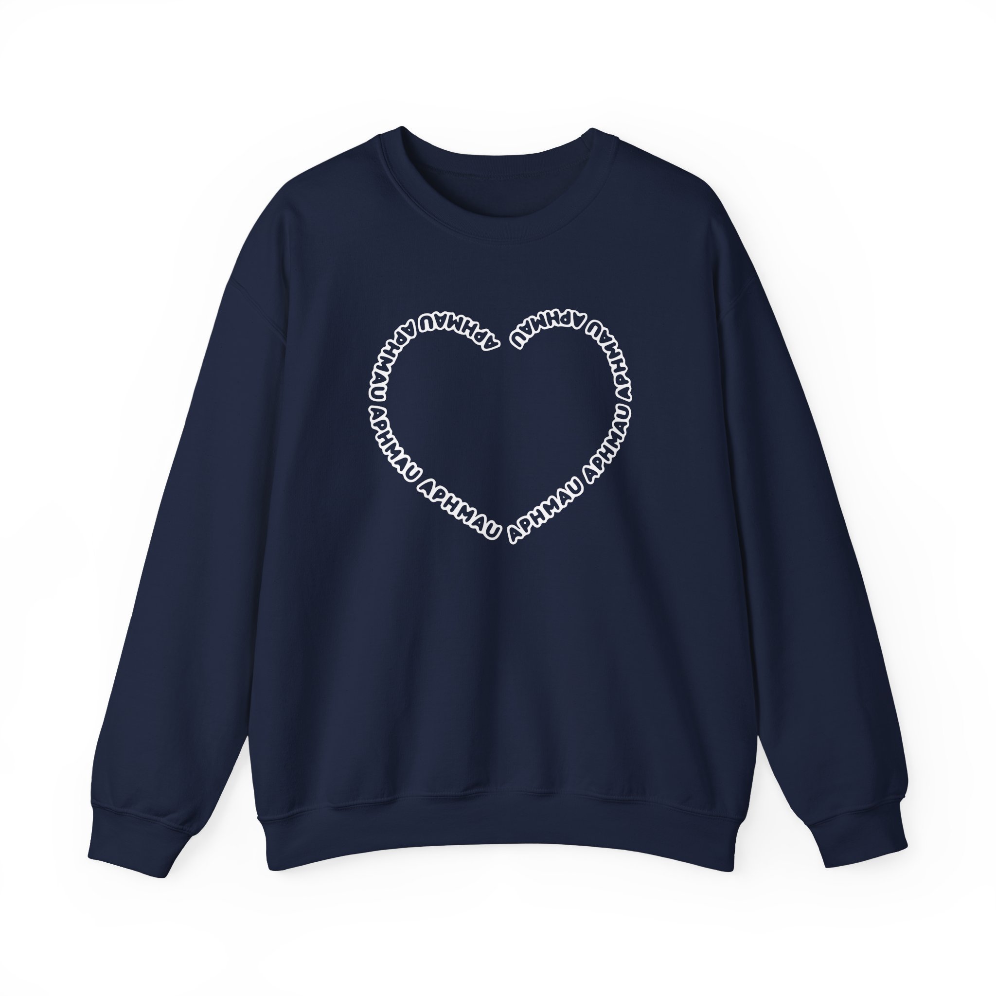 Aphmau Heart Unisex Heavy Blend™ Crewneck Sweatshirt - Image 15