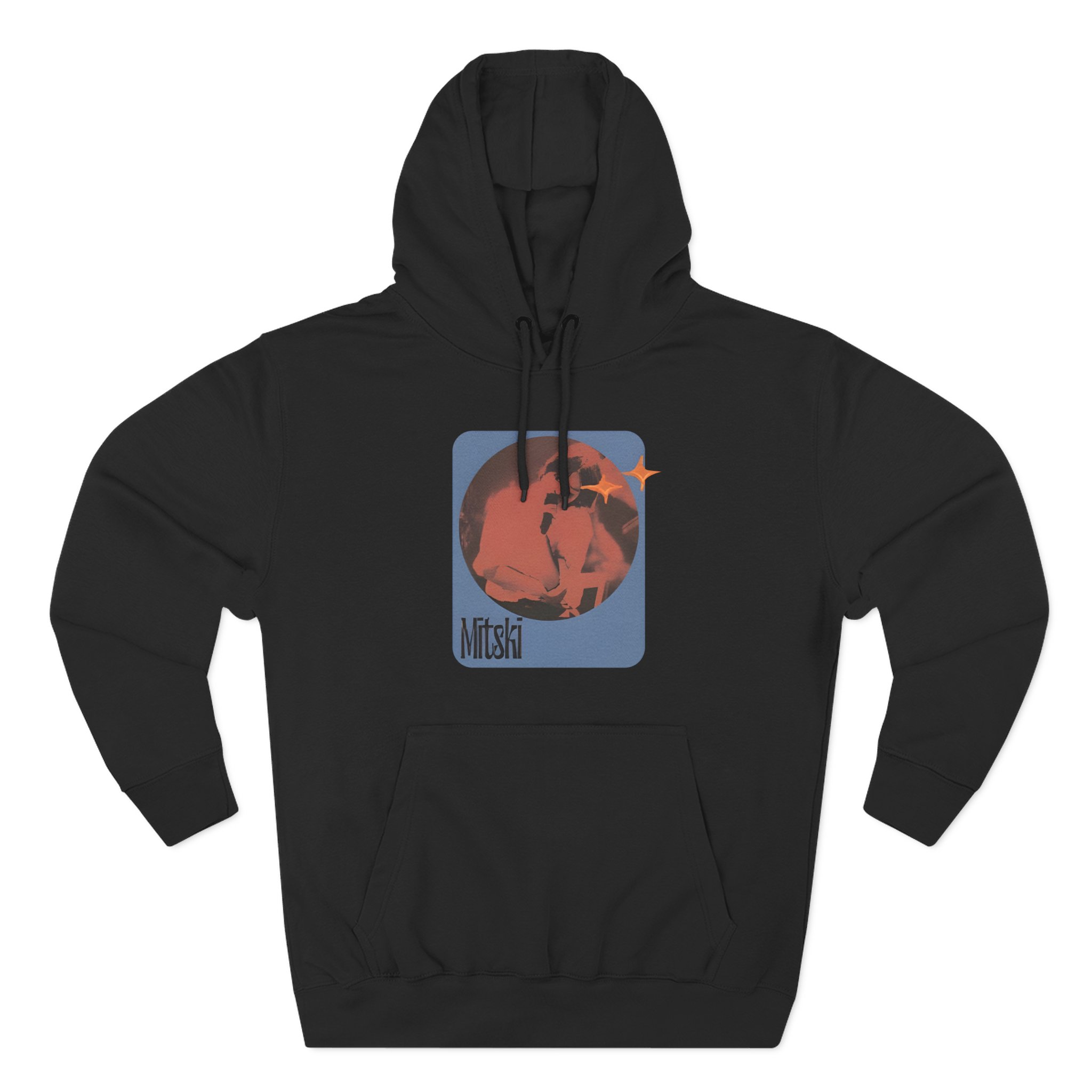 Mitski Stars Retro Three-Panel Fleece Hoodie - Image 5