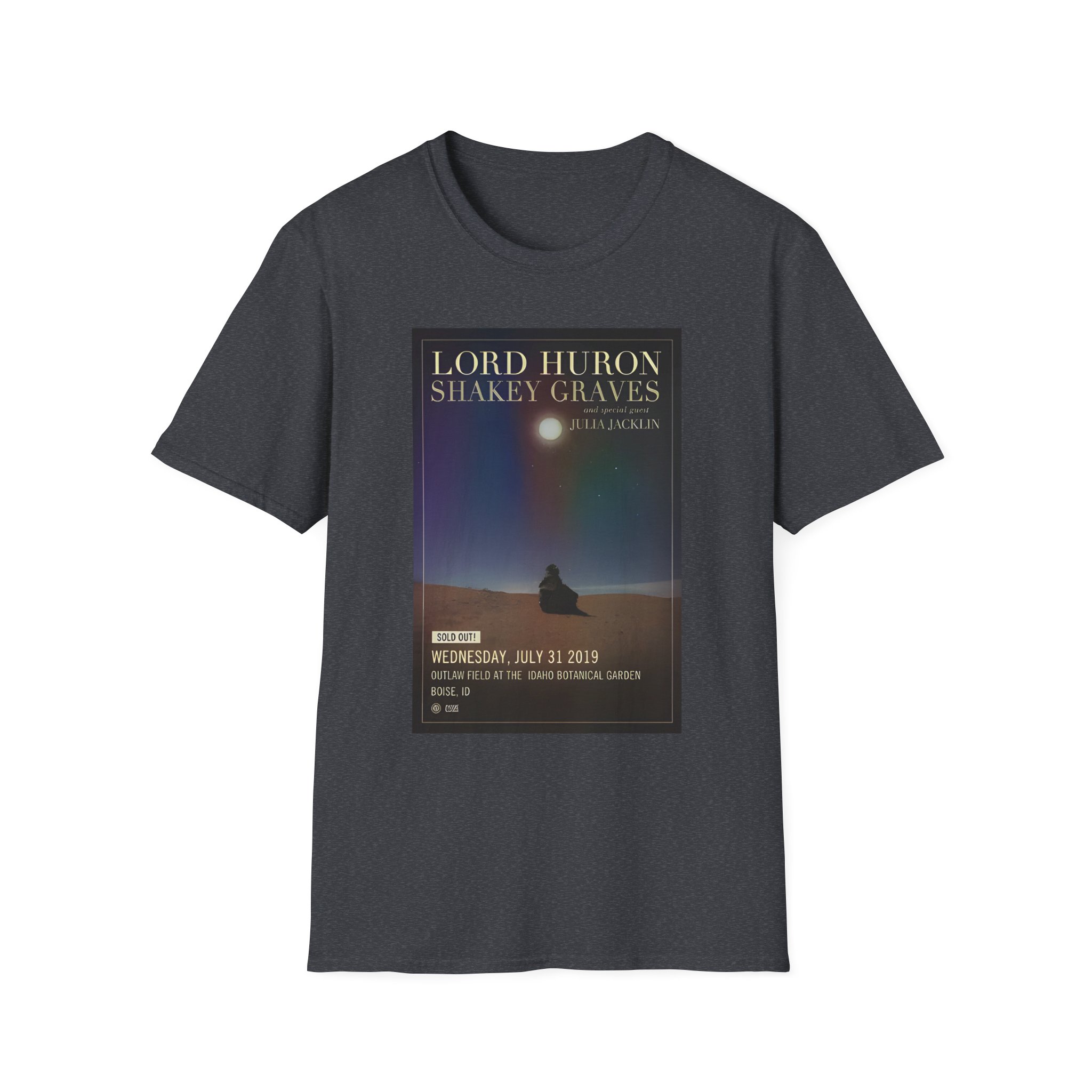 Lord Huron at Knitting Factory Unisex Softstyle T-Shirt - Image 15