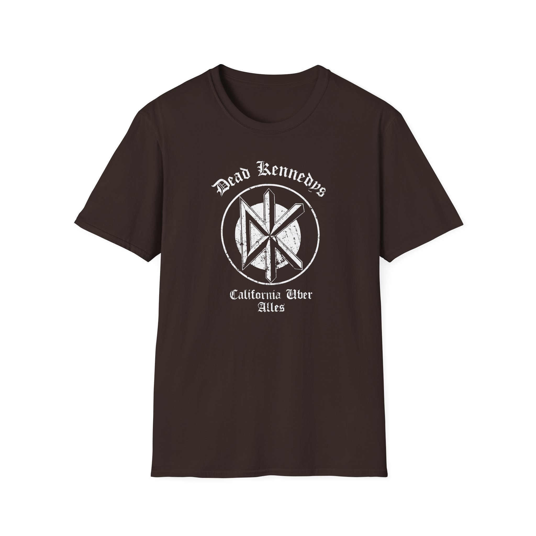 Dead Kennedys alifornia Uber Alles Unisex Softstyle T-Shirt - Image 3