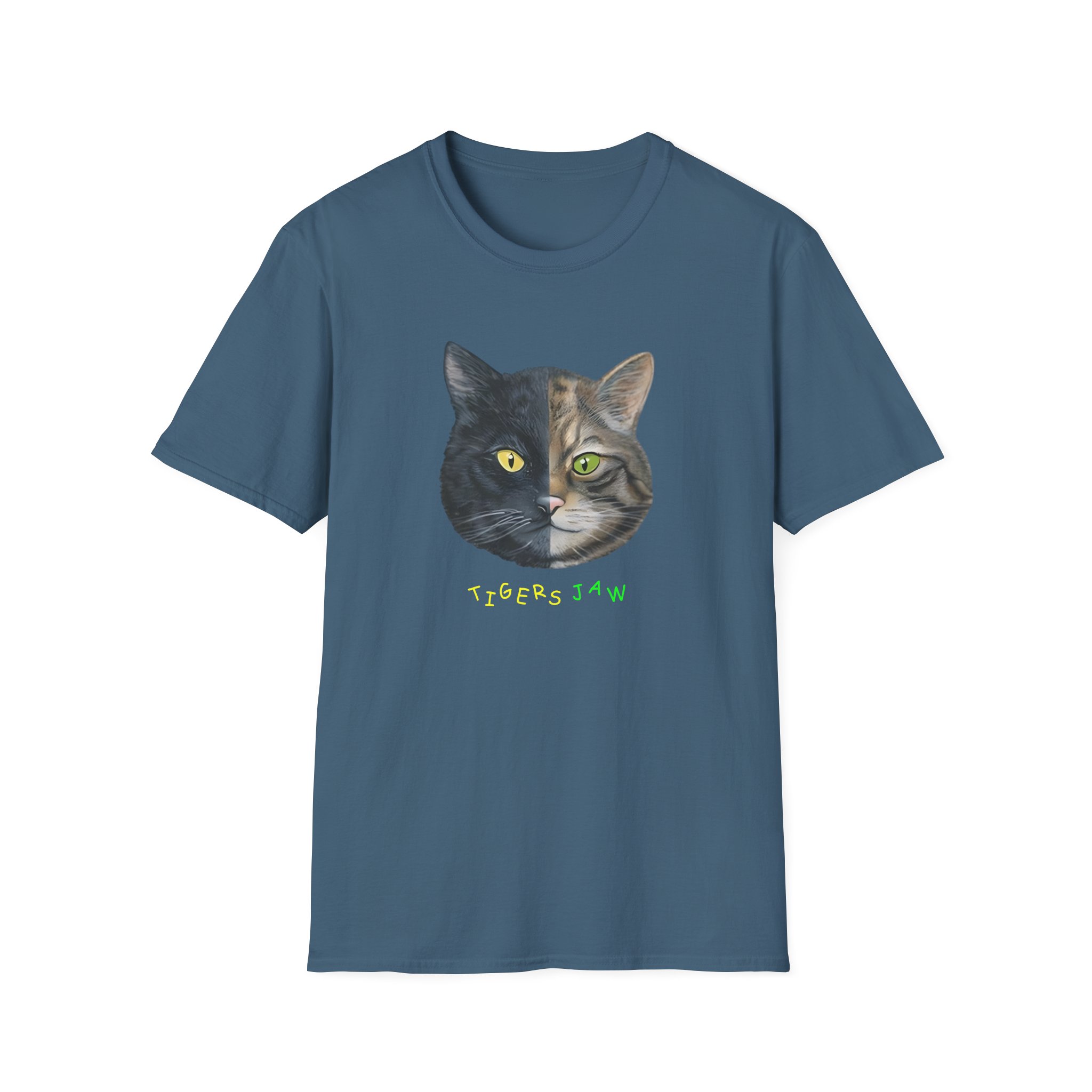 Tigers Jaw Cat Unisex Softstyle T-Shirt - Image 19