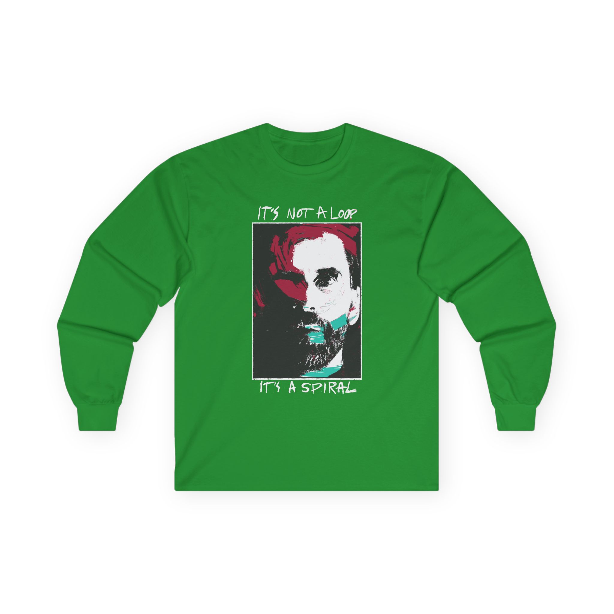 Alan Wake It's Not a Loop It's a Spiral Unisex Ultra Cotton Long Sleeve Tee - Image 9
