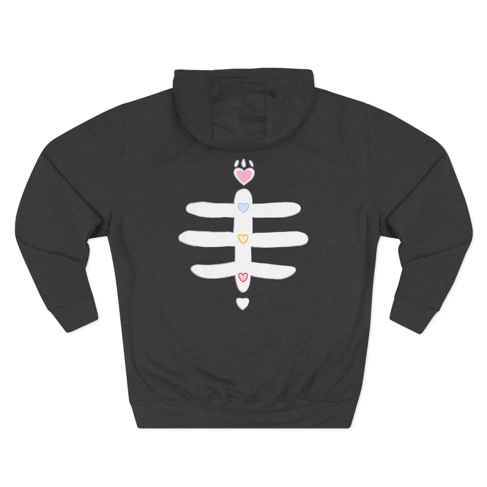 Aphmau Sugar Skull Cat Three-Panel Fleece Hoodie - Image 4