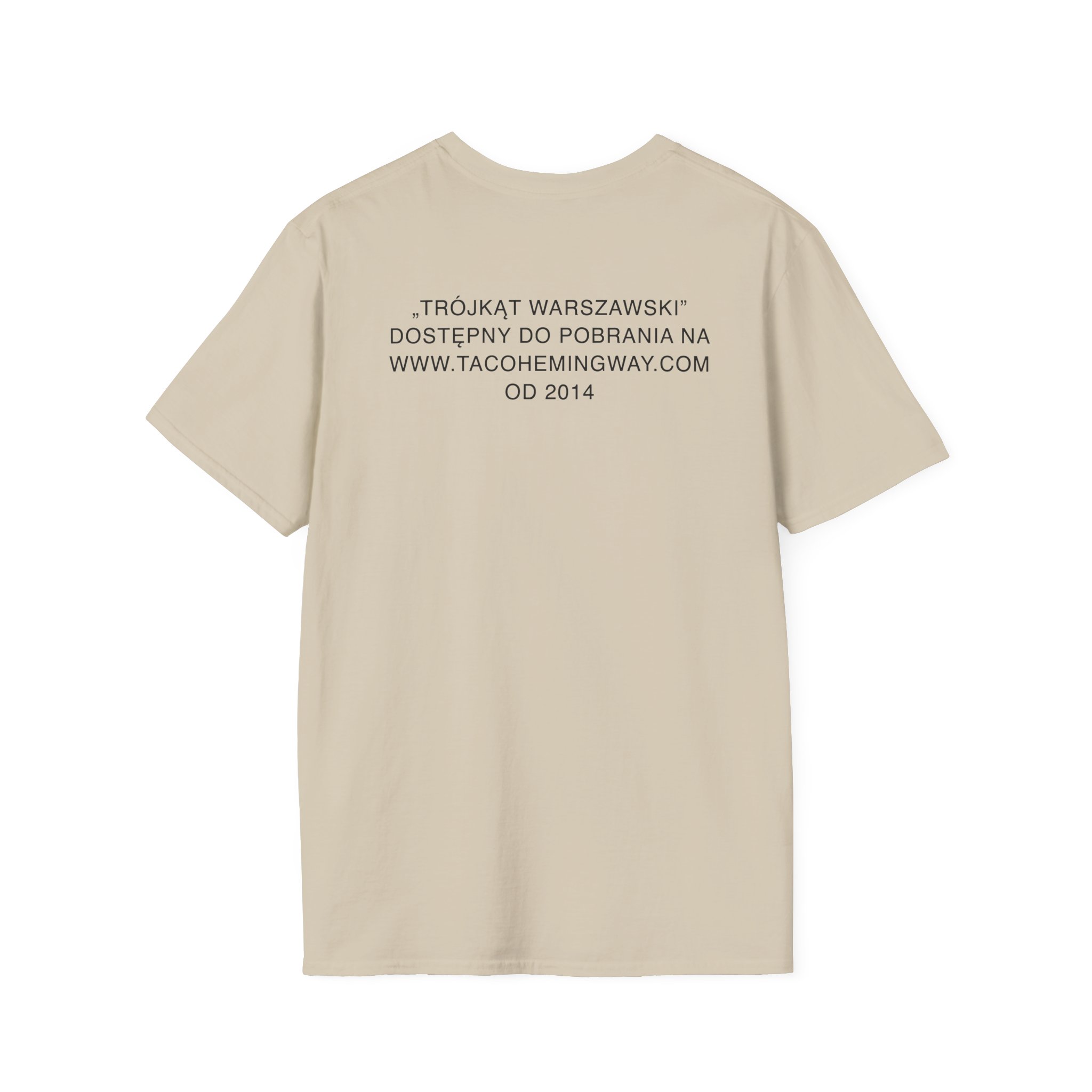 Taco Hemingway Warsaw Triangle Unisex Softstyle T-Shirt - Image 4