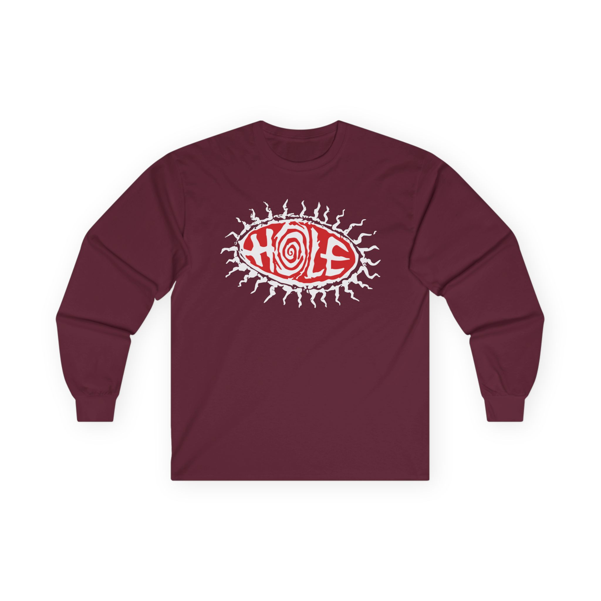 Manhead Hole Eyeball Unisex Ultra Cotton Long Sleeve Tee - Image 3
