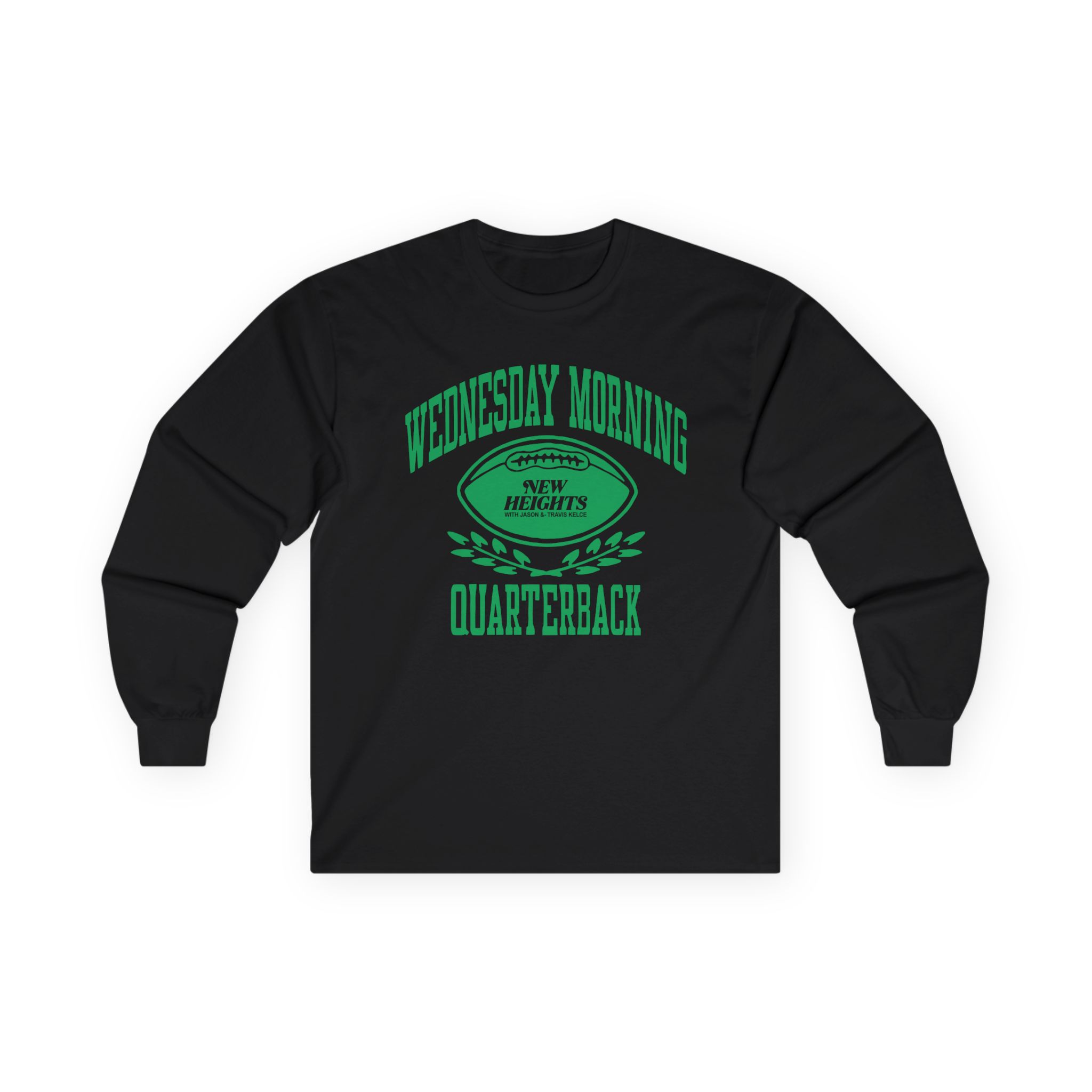 New Heights Wednesday Morning Quarterback Unisex Ultra Cotton Long Sleeve Tee - Image 5