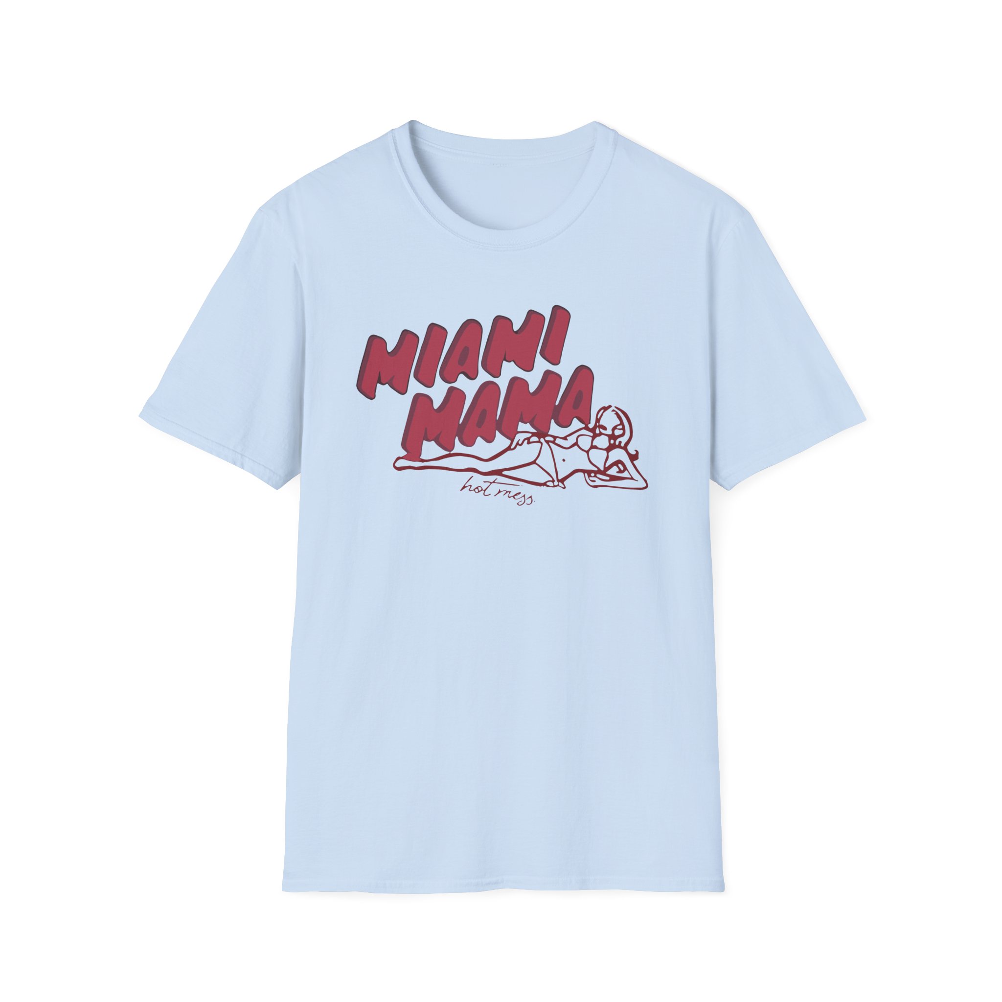 Alix Earle Miami Mama Unisex Softstyle T-Shirt - Image 11