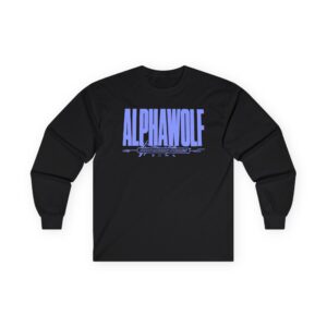 Alpha Wolf Half Living Things Unisex Ultra Cotton Long Sleeve Tee