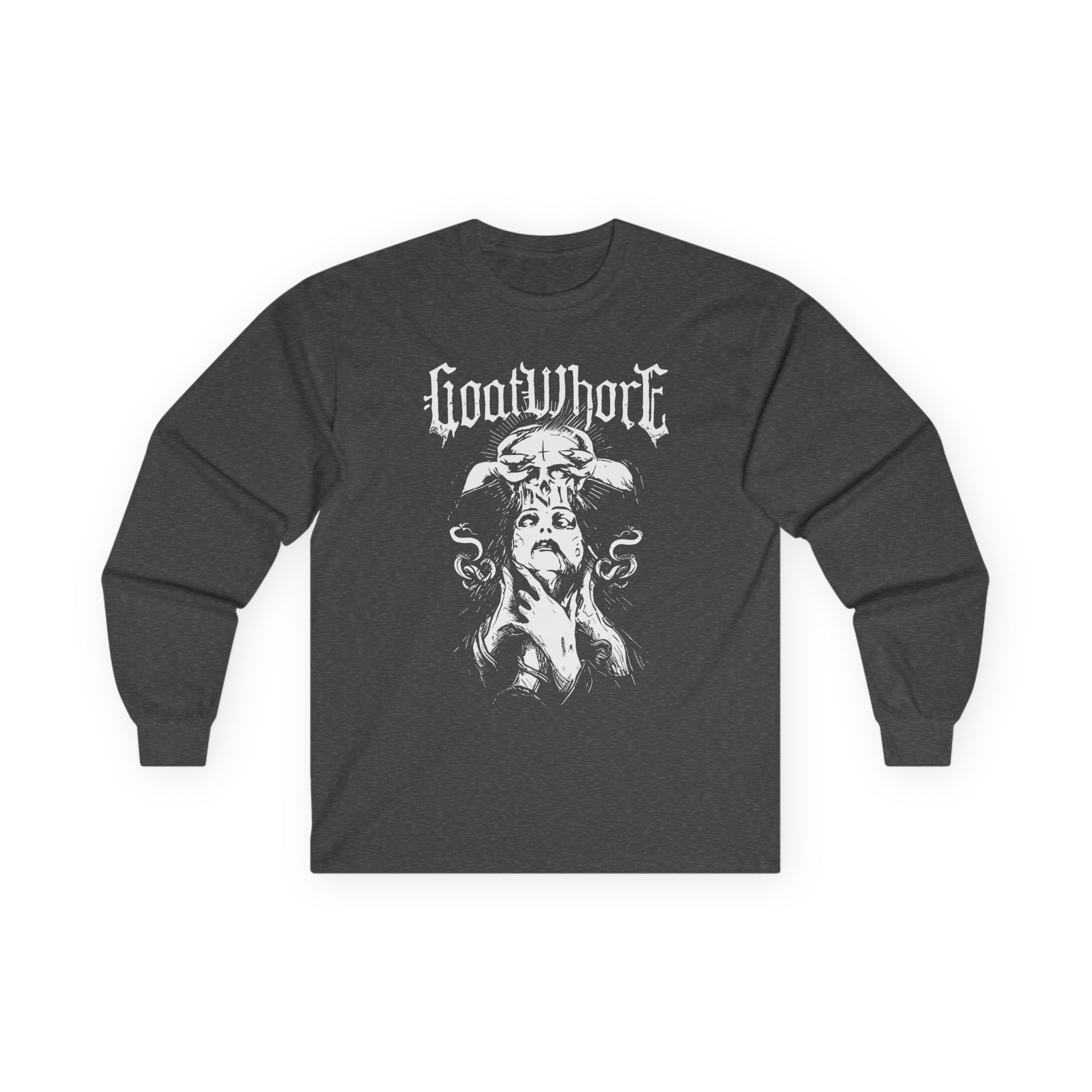 Goatwhore Satan's Flesh Unisex Ultra Cotton Long Sleeve Tee - Image 7