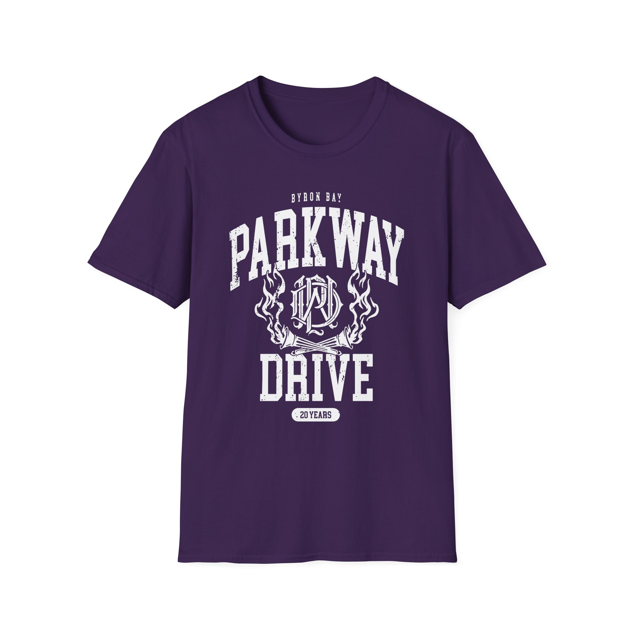 Parkway Drive 20-year-anniversary Unisex Softstyle T-Shirt - Image 21