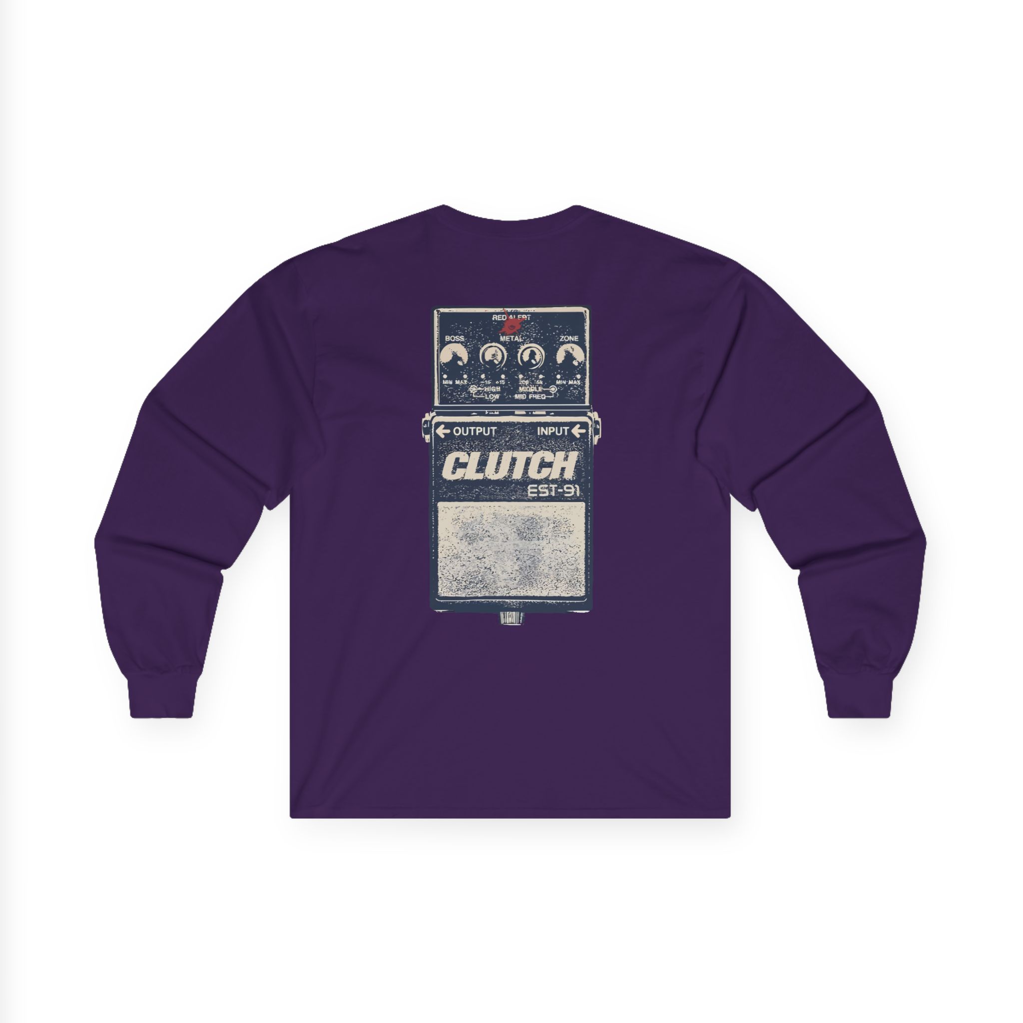 Clutch Red Alert Unisex Ultra Cotton Long Sleeve Tee - Image 16
