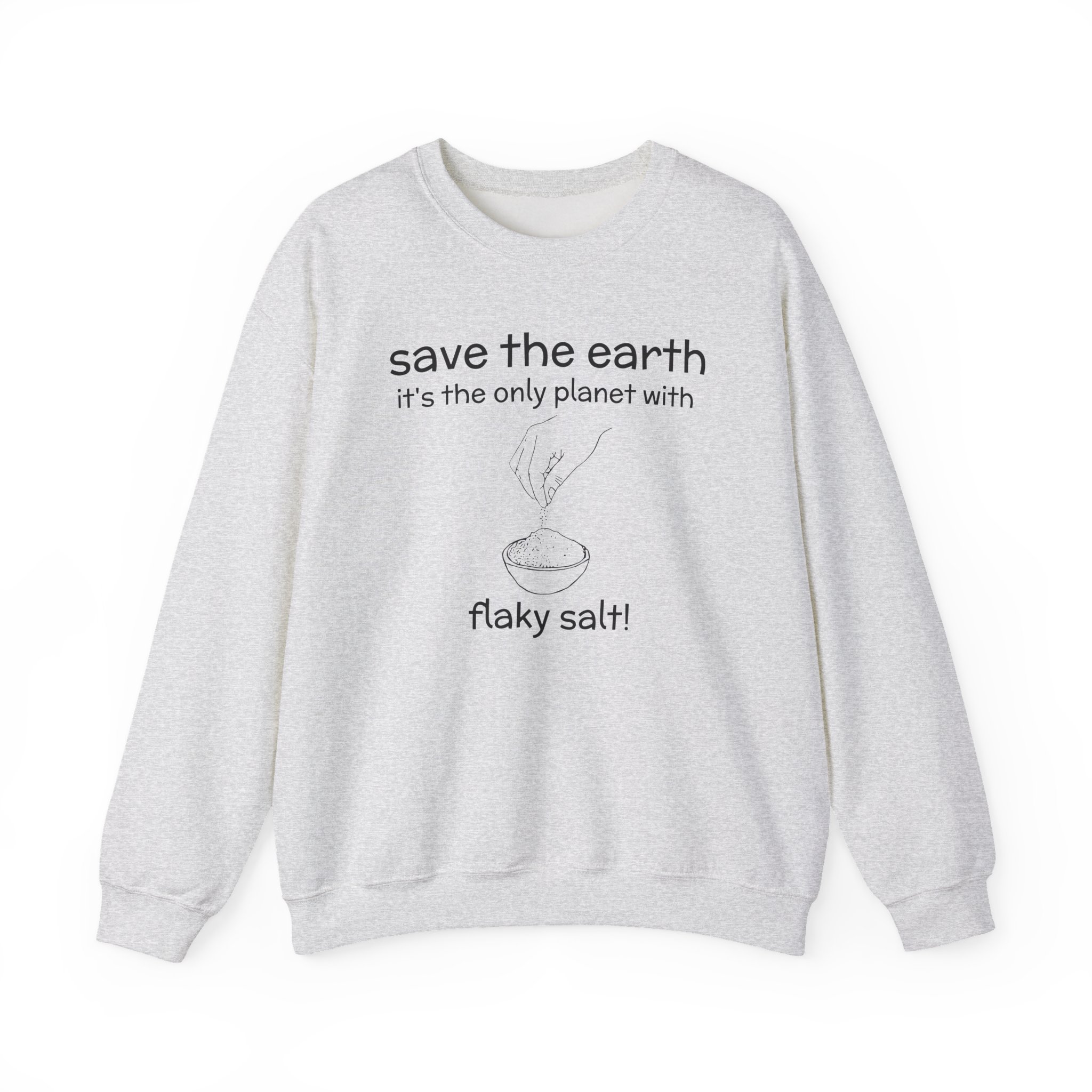 Joshua Weissman Save the Earth Unisex Heavy Blend™ Crewneck Sweatshirt - Image 3