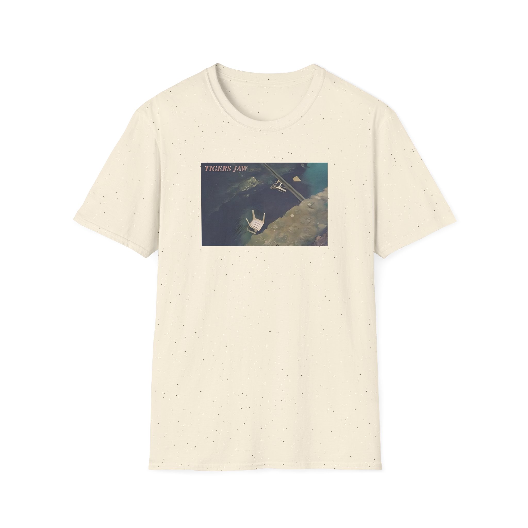 Tigers Jaw Chairs in Water Unisex Softstyle T-Shirt - Image 7