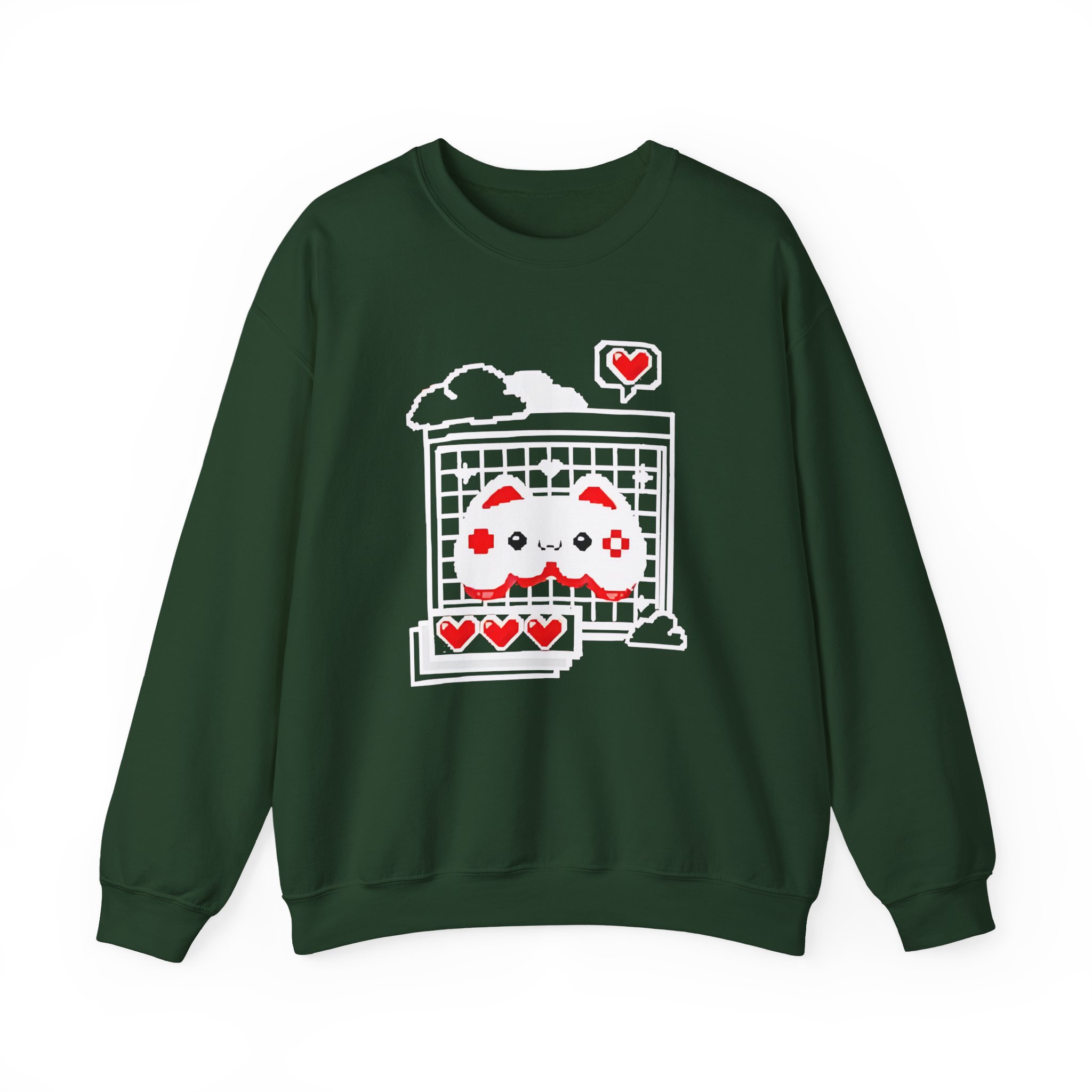 Aphmau Gamer Cat Unisex Heavy Blend™ Crewneck Sweatshirt - Image 9