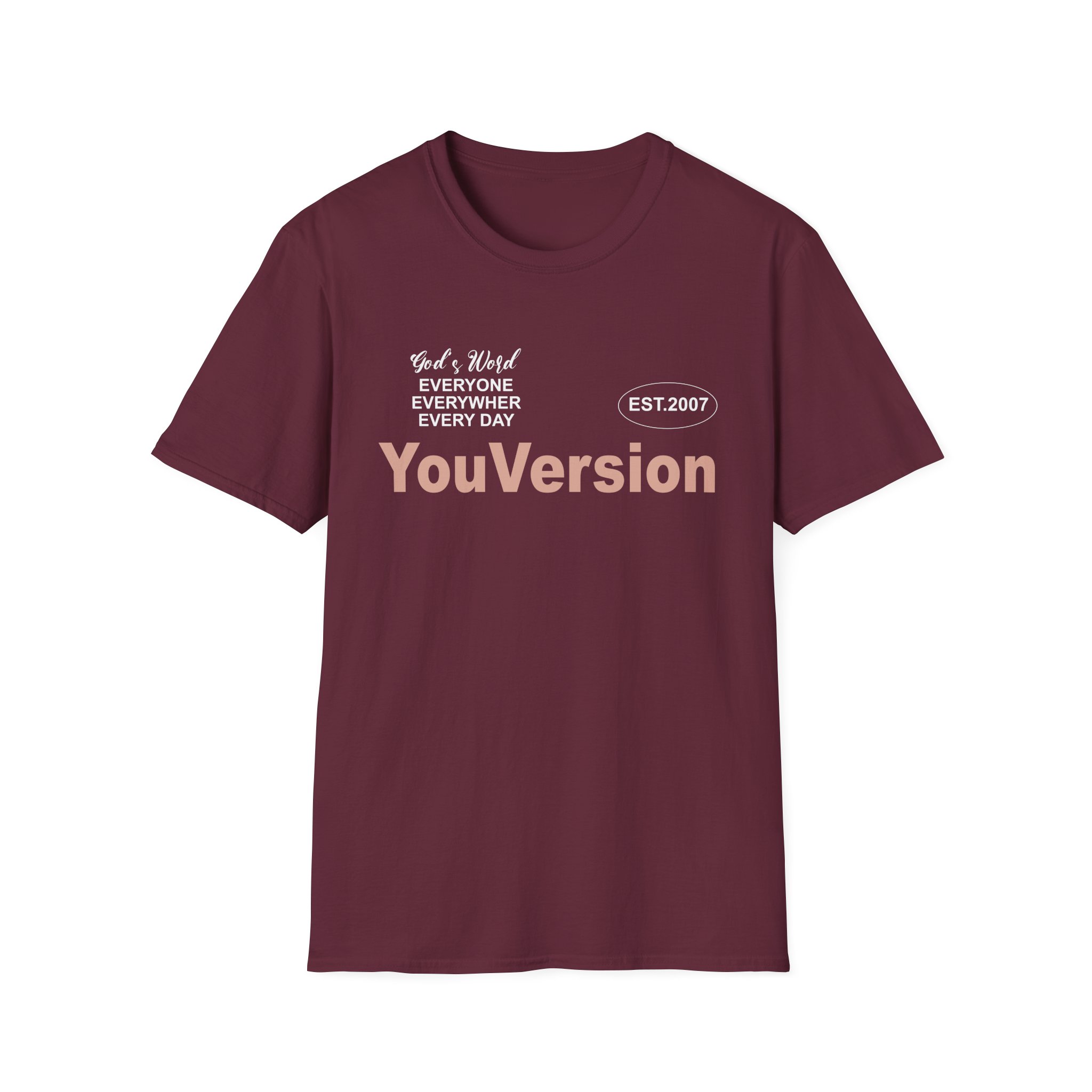 Life Church Garments of Praise Unisex Softstyle T-Shirt - Image 3