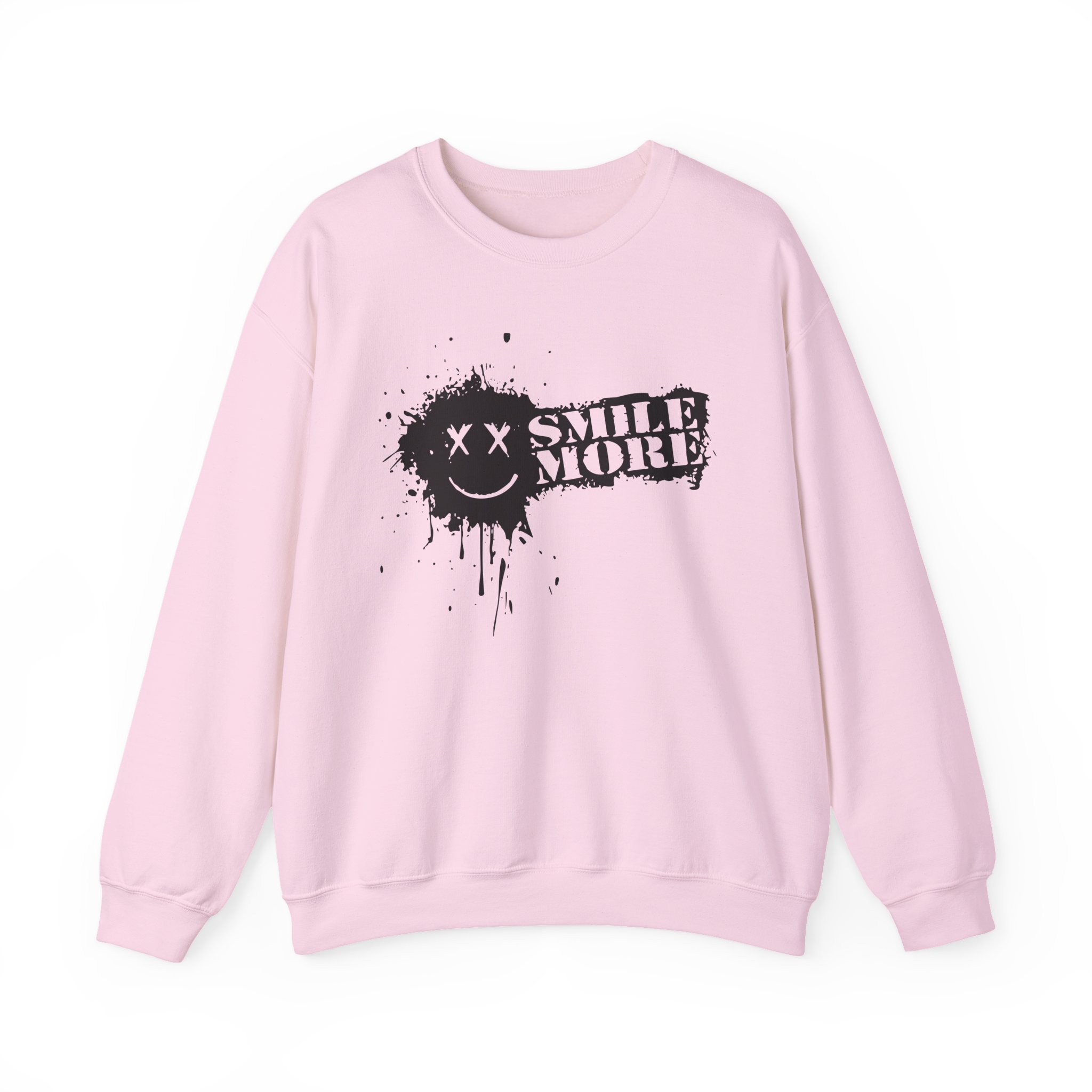 Roman Atwood Smile More Splatter Unisex Heavy Blend™ Crewneck Sweatshirt - Image 13