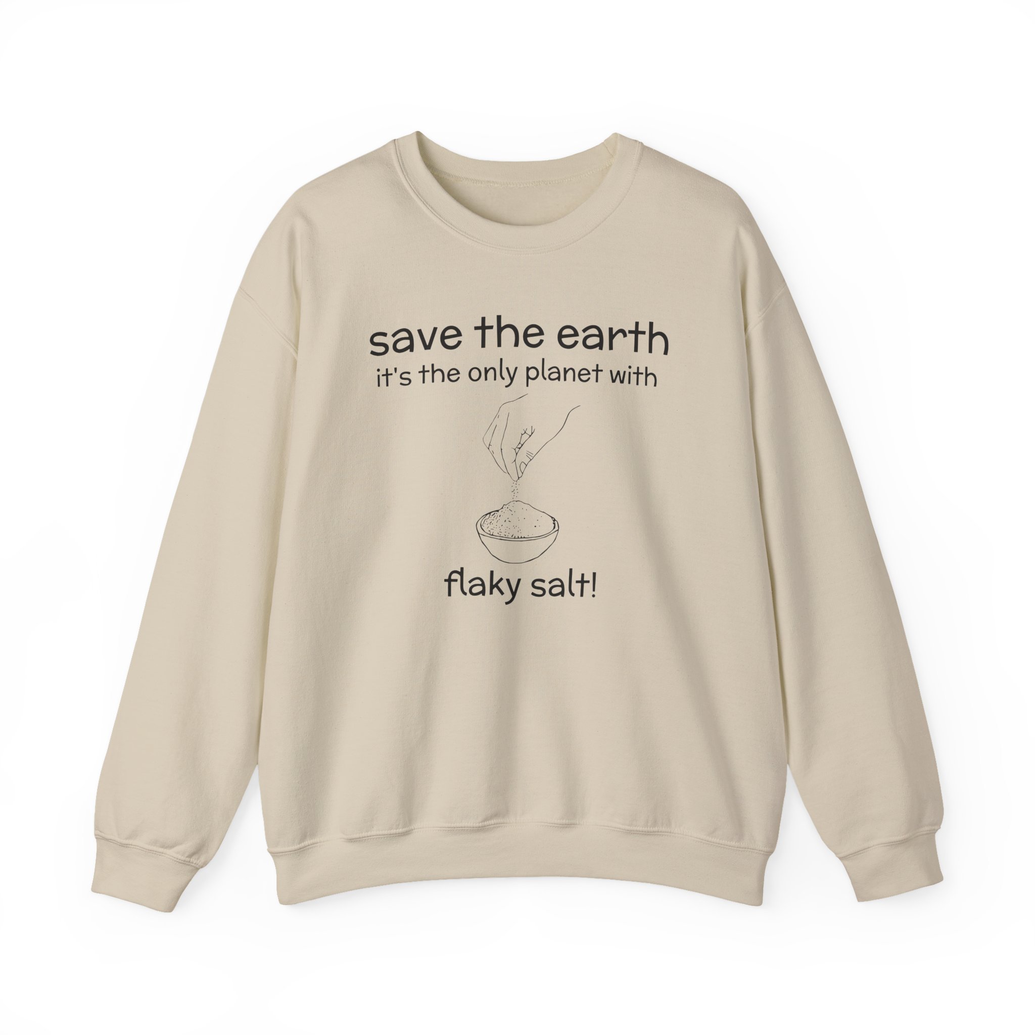 Joshua Weissman Save the Earth Unisex Heavy Blend™ Crewneck Sweatshirt - Image 5