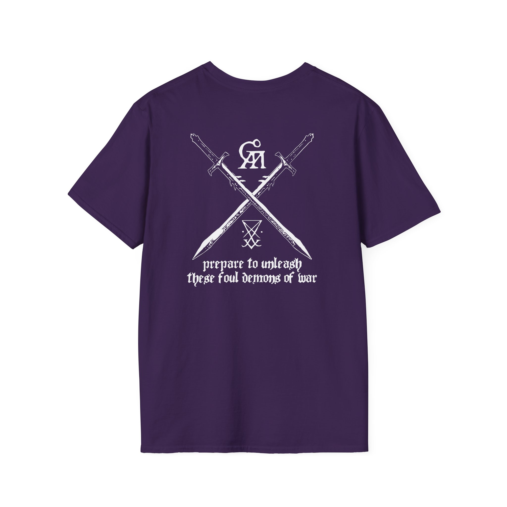 Goatwhore no Mercy Unisex Softstyle T-Shirt - Image 14