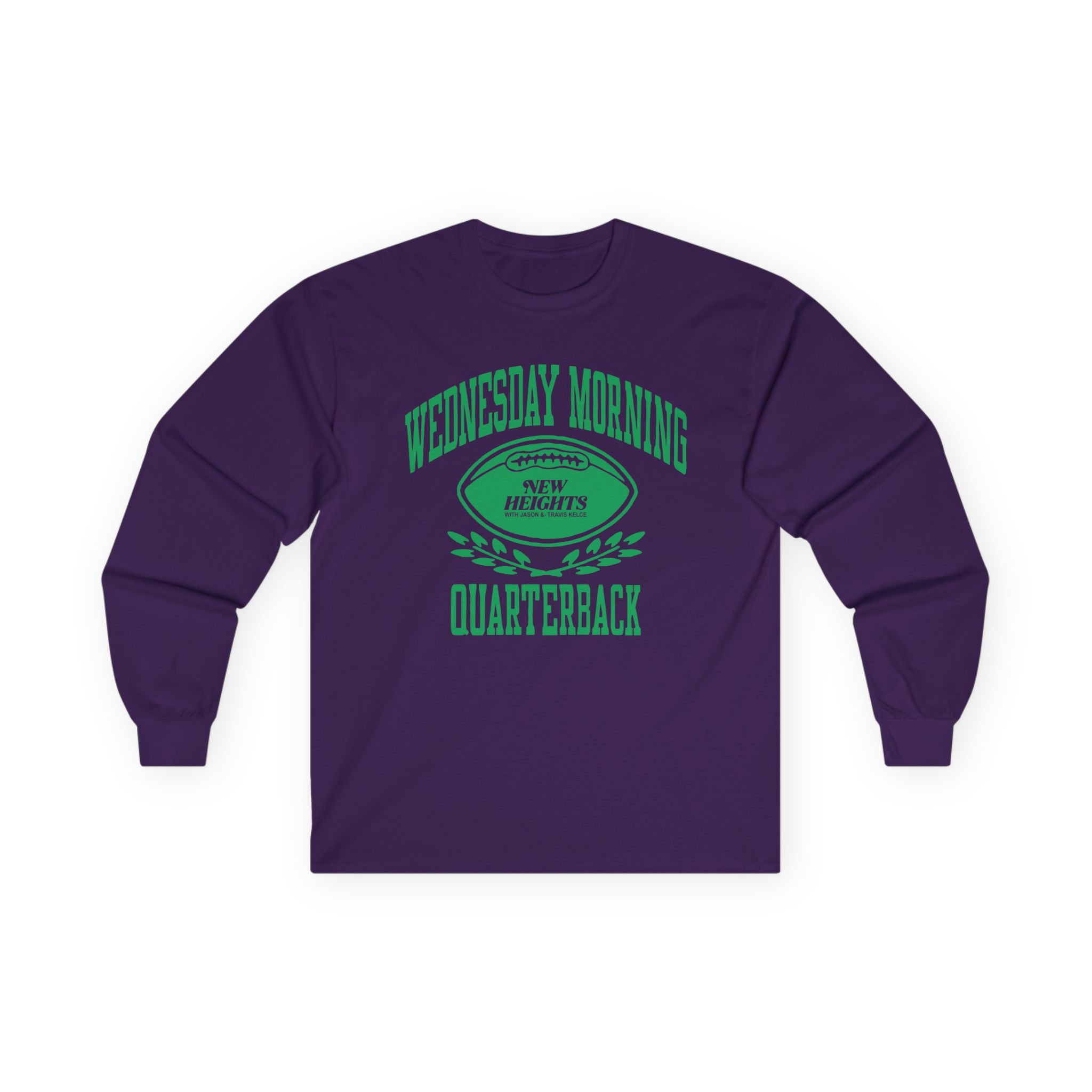 New Heights Wednesday Morning Quarterback Unisex Ultra Cotton Long Sleeve Tee - Image 19