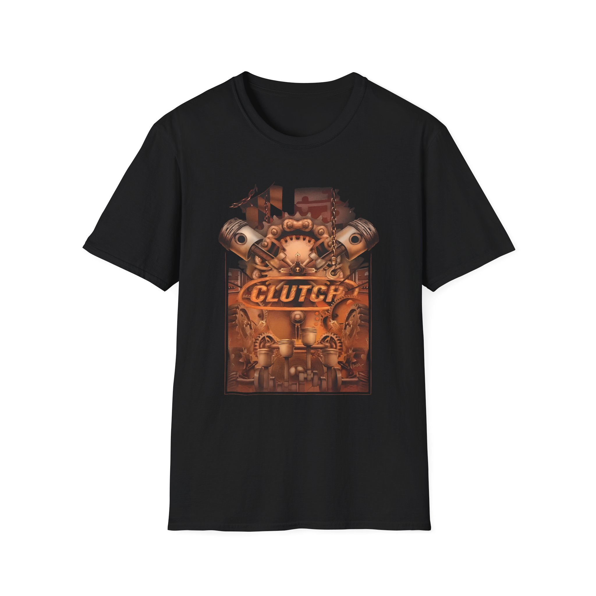 Clutch Doom Saloon Unisex Softstyle T-Shirt