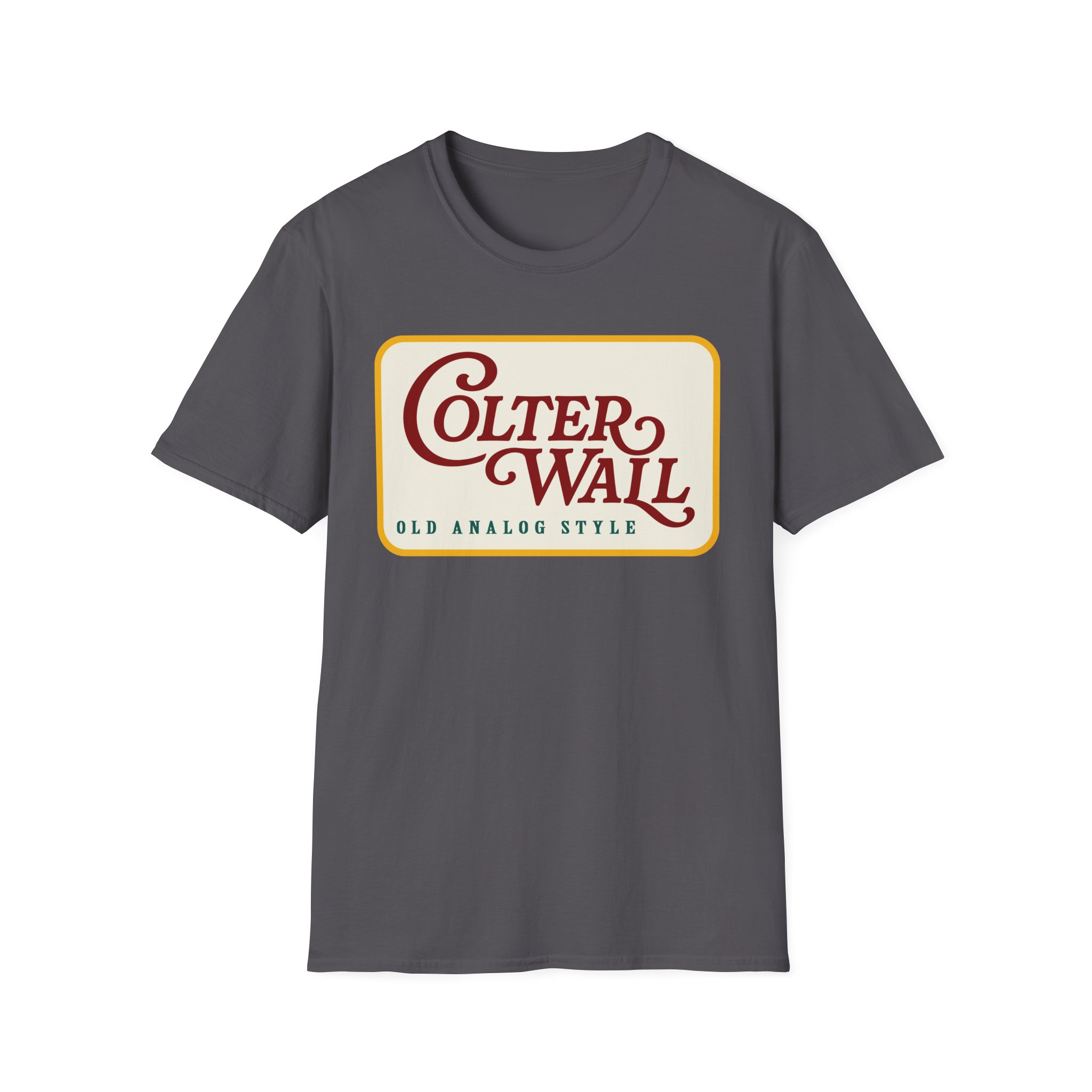 Colter Wall Old Analog Style Unisex Softstyle T-Shirt - Image 9
