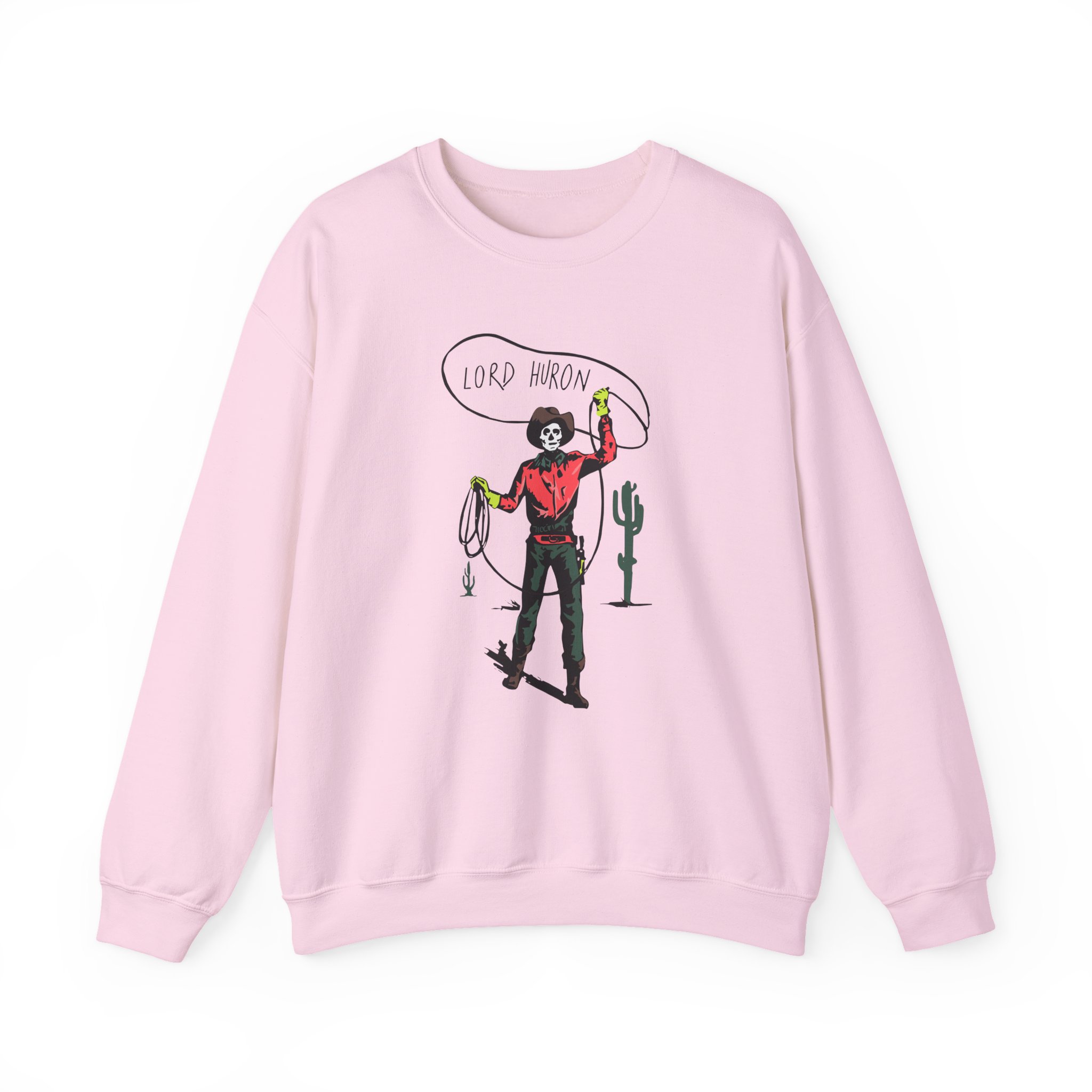 Lord Huron Skeleton Cowboy Unisex Heavy Blend™ Crewneck Sweatshirt - Image 13