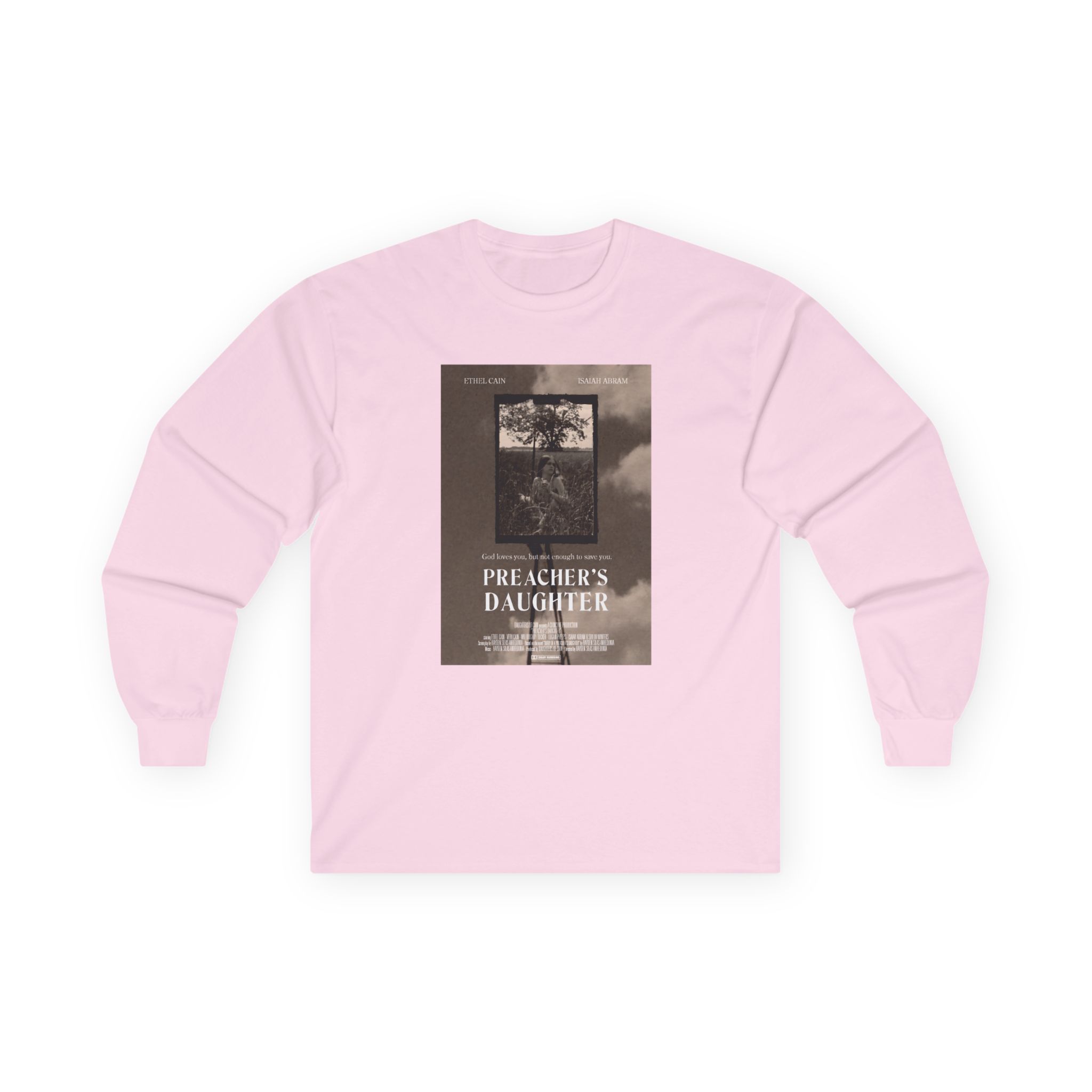 Ethel Cain Preacher's Daughter Movie Poster Unisex Ultra Cotton Long Sleeve Tee - Image 25