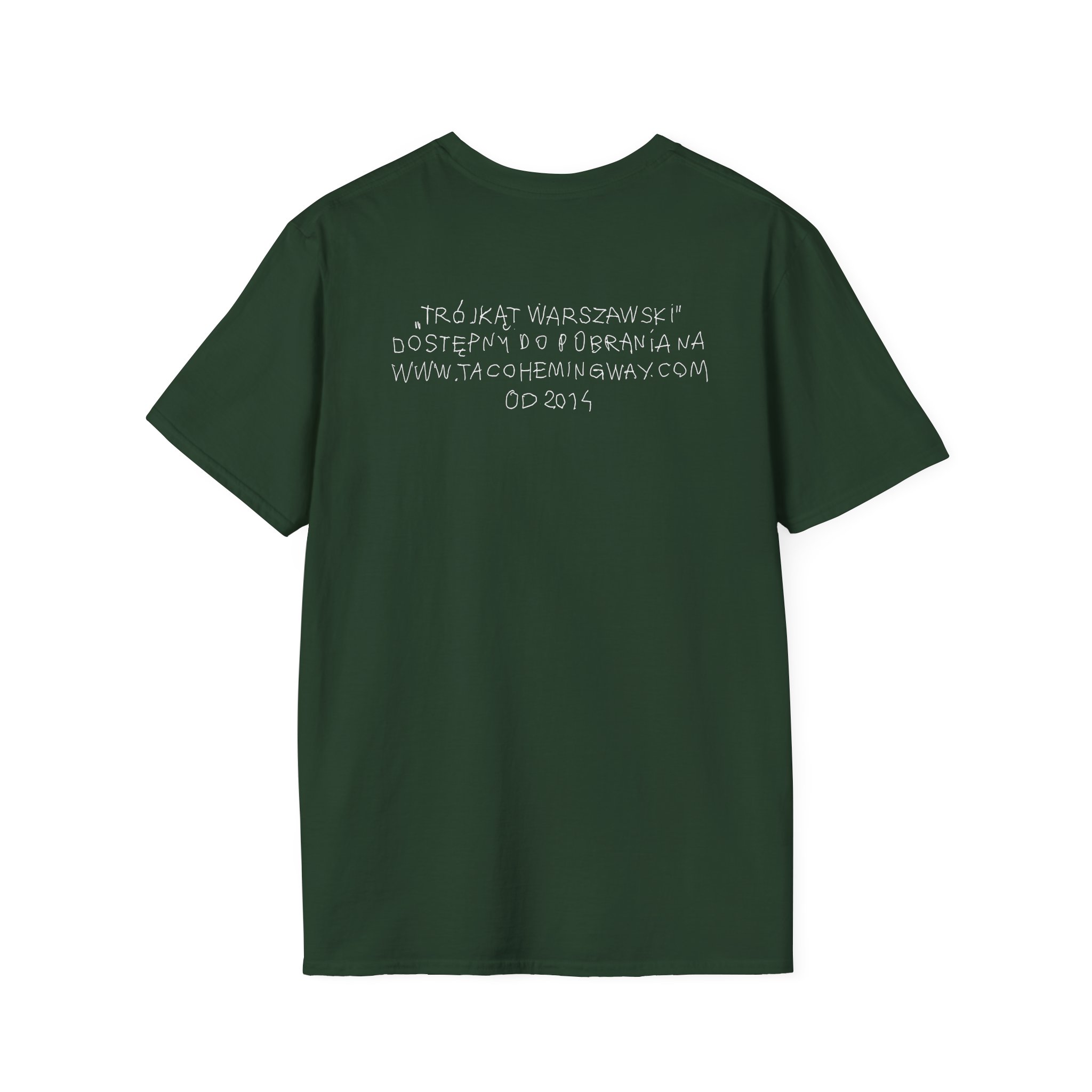 Taco Hemingway Warsaw Triangle Unisex Softstyle T-Shirt - Image 8