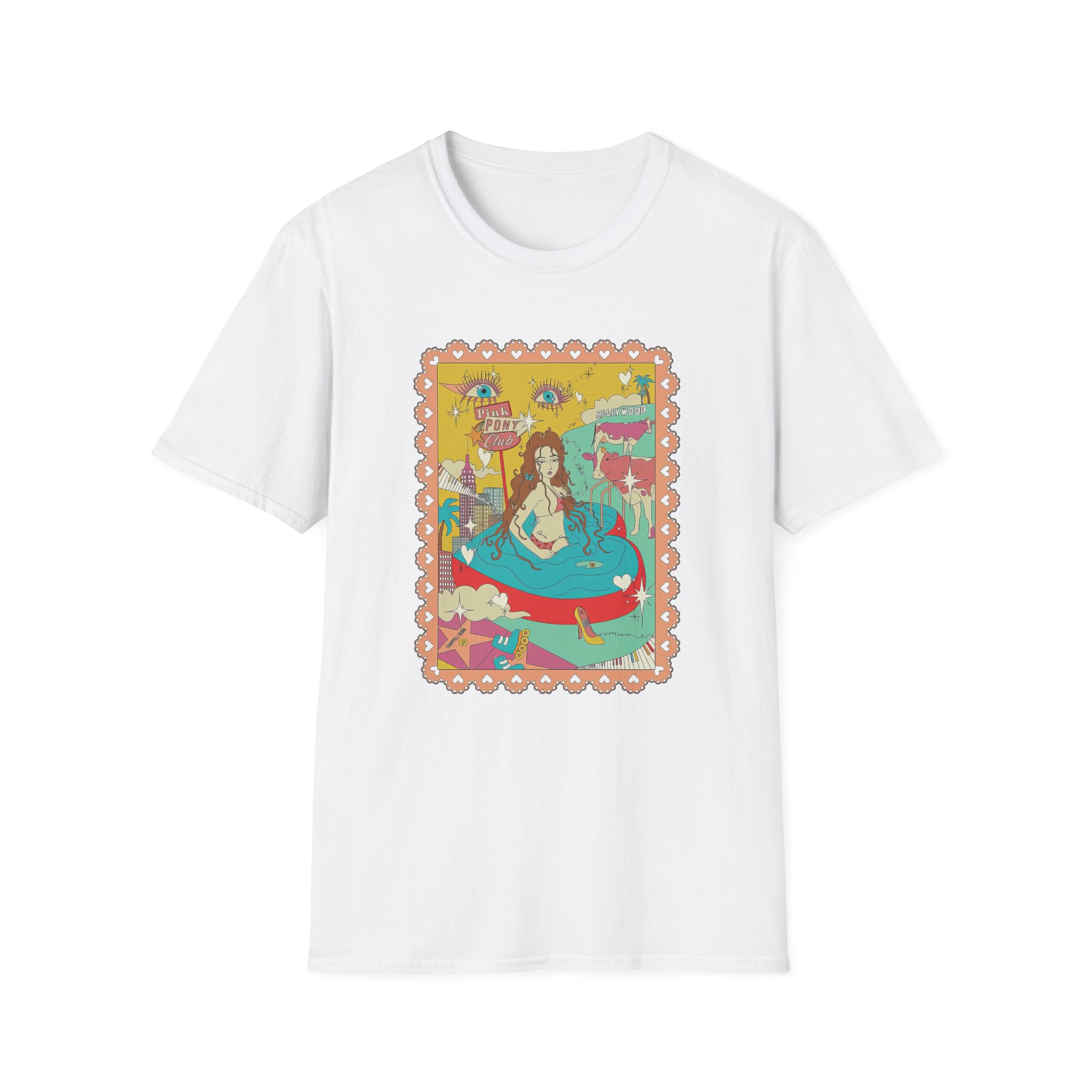Chappell Roan Unisex Softstyle T-Shirt - Image 3