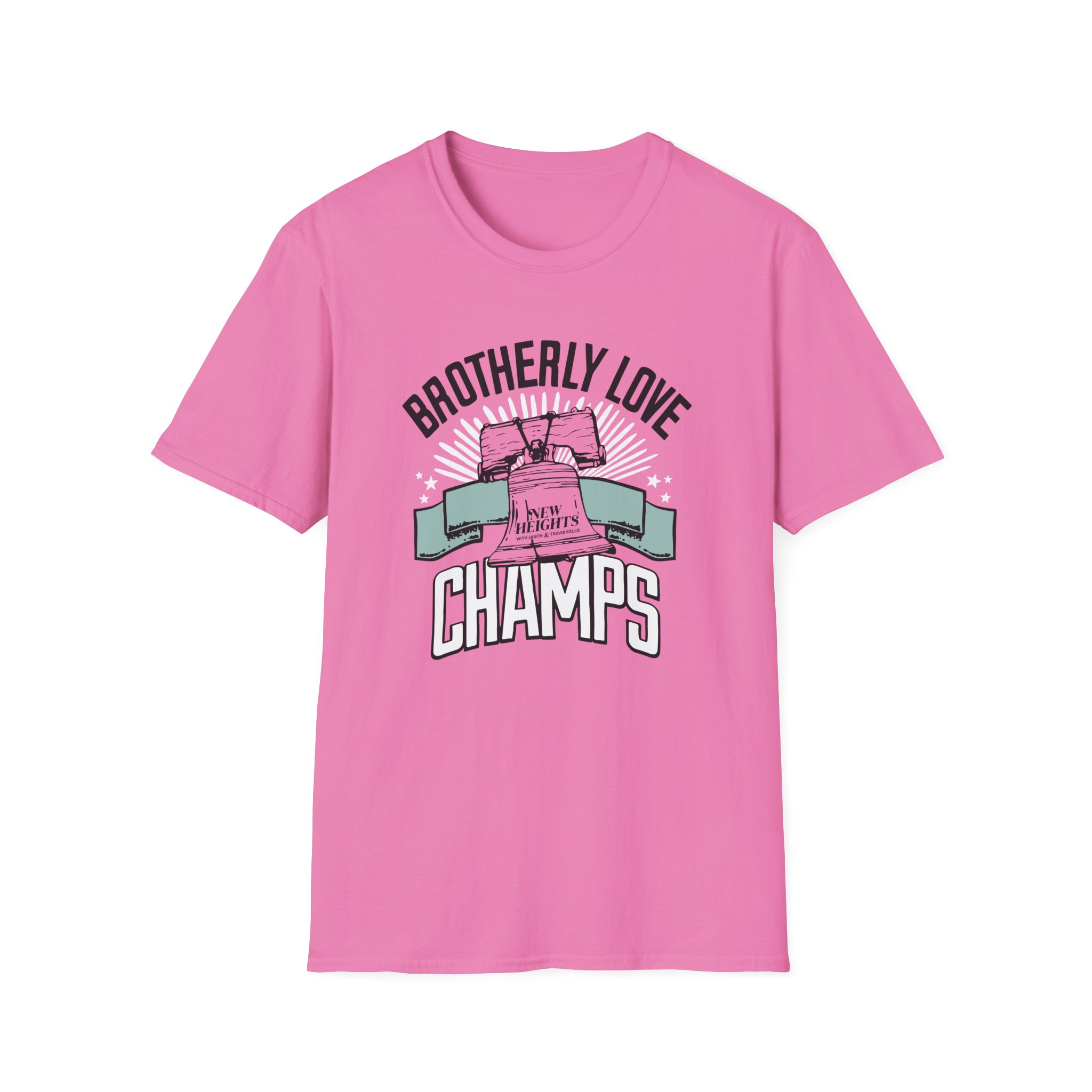 New Heights Brotherly Love Champs Unisex Softstyle T-Shirt - Image 25