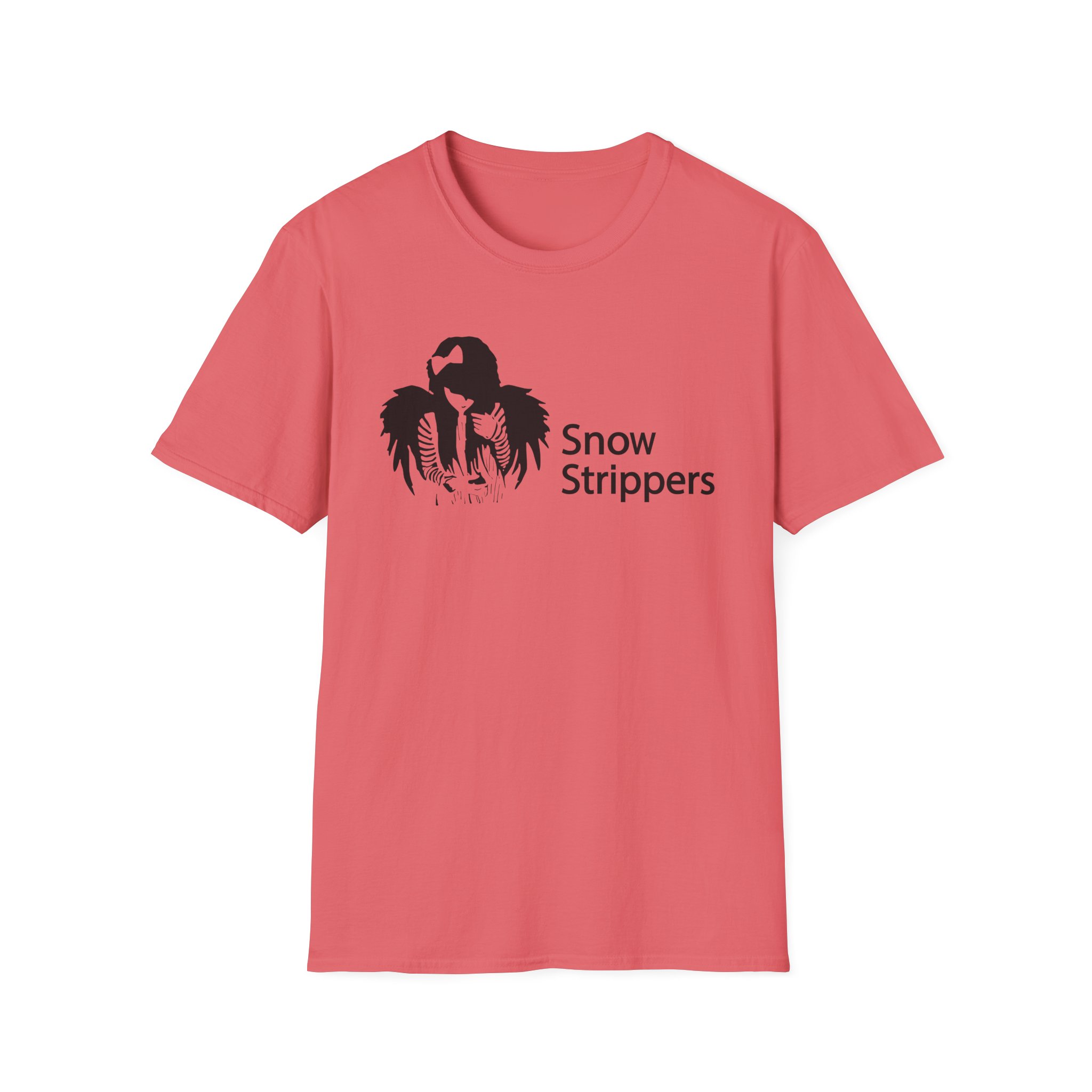 Snow Strippers Unisex Softstyle T-Shirt - Image 3