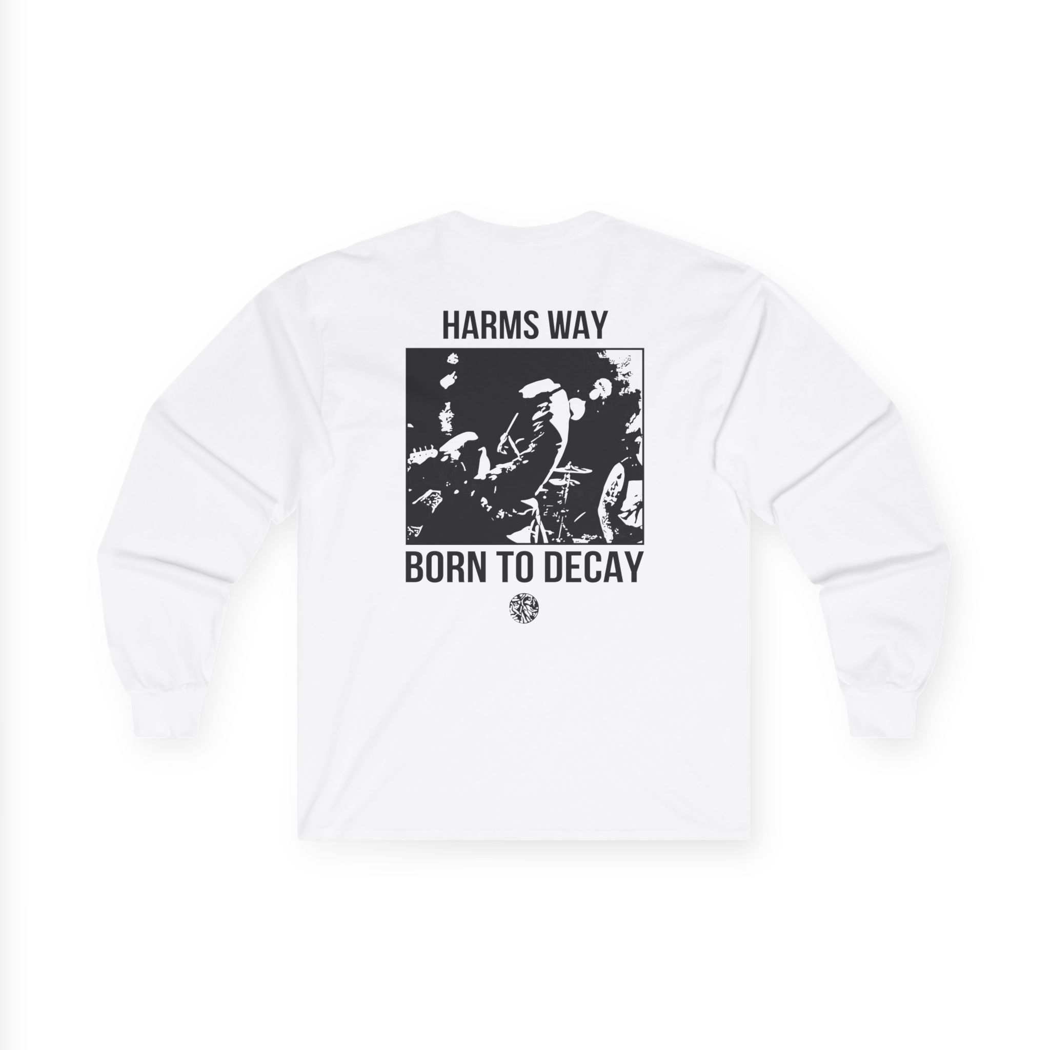 Harms Way Silent Wolf Unisex Ultra Cotton Long Sleeve Tee - Image 2