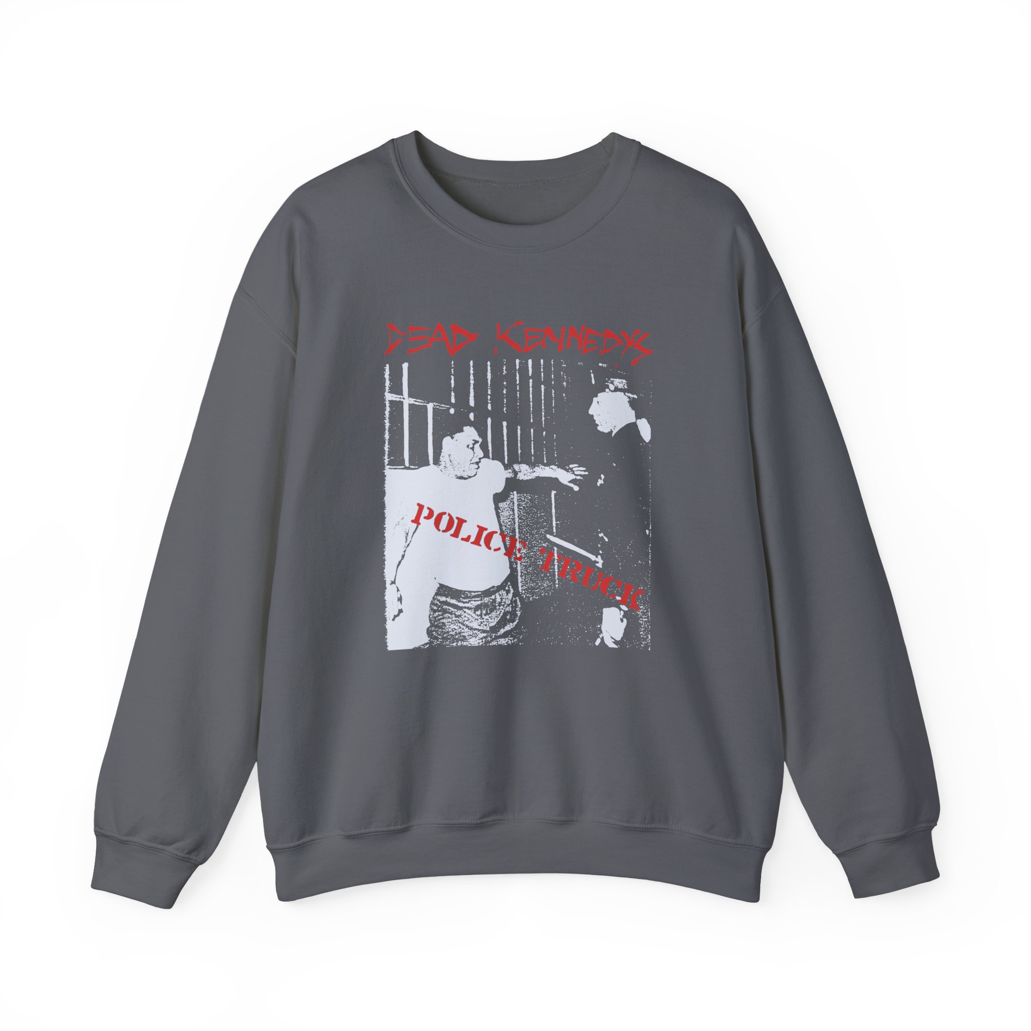 Dead Kennedys Police Truck Unisex Heavy Blend™ Crewneck Sweatshirt - Image 9