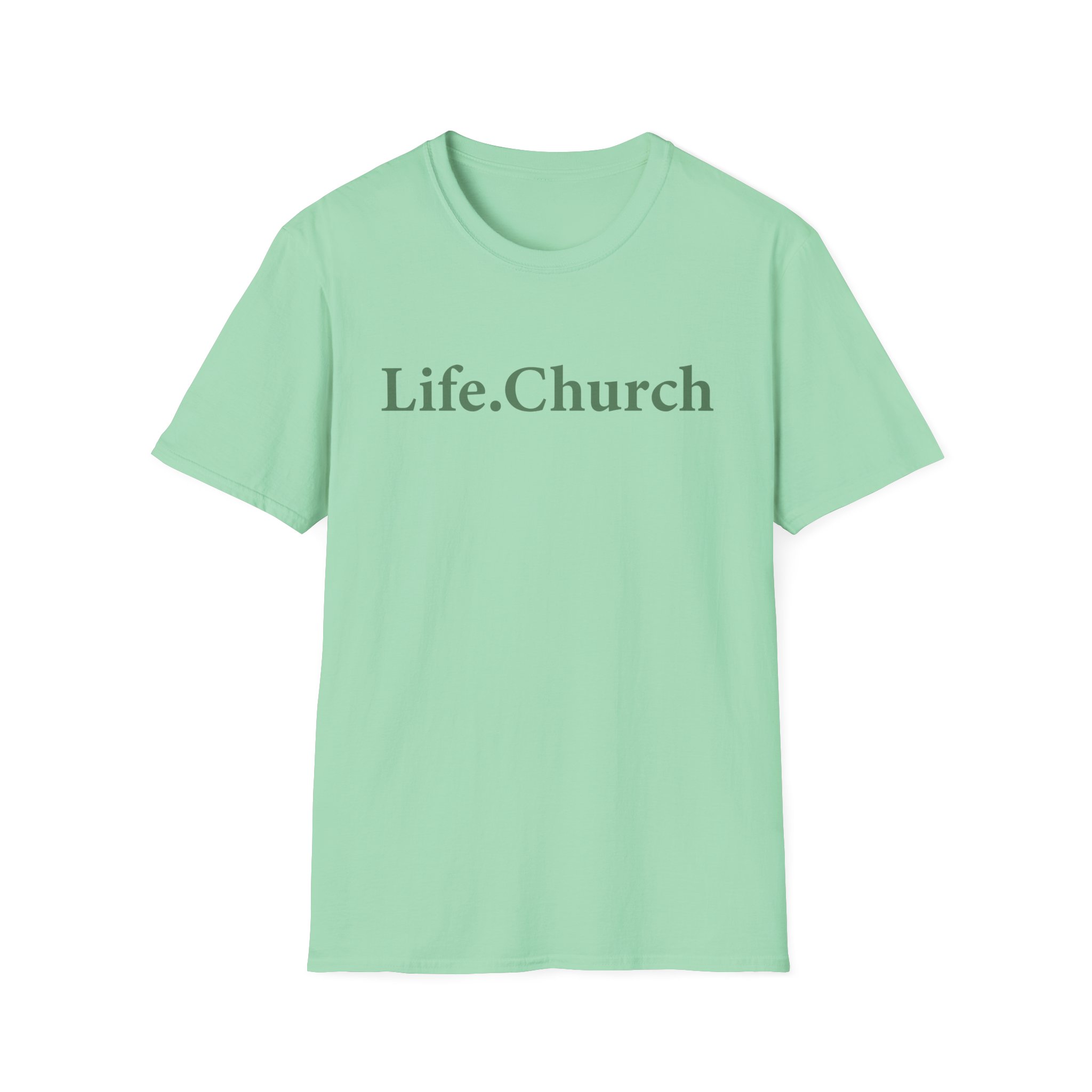 Life Church Two-tone Heavyweight Unisex Softstyle T-Shirt - Image 15