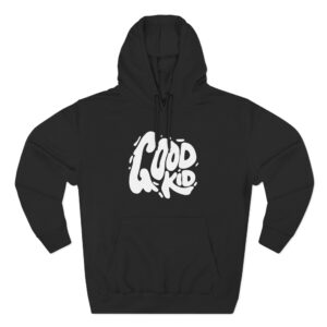 Good Kid Logo Three-Panel Fleece Hoodie