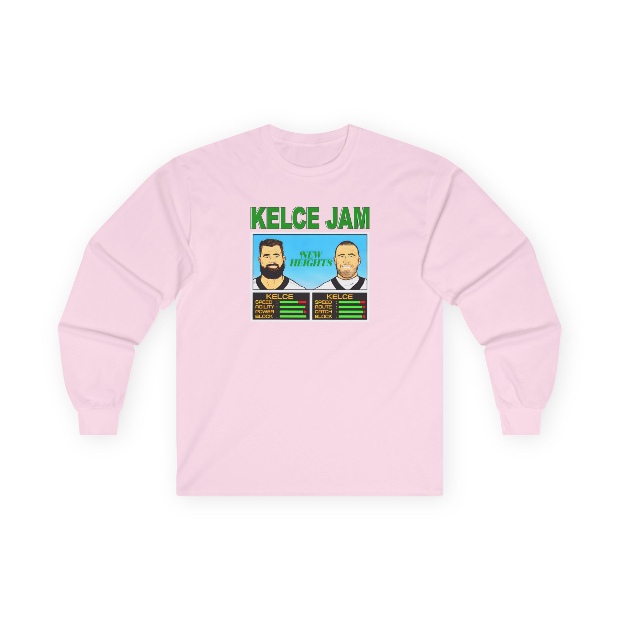 New Heights Kelce Jam Jason And Travis Unisex Ultra Cotton Long Sleeve Tee - Image 25