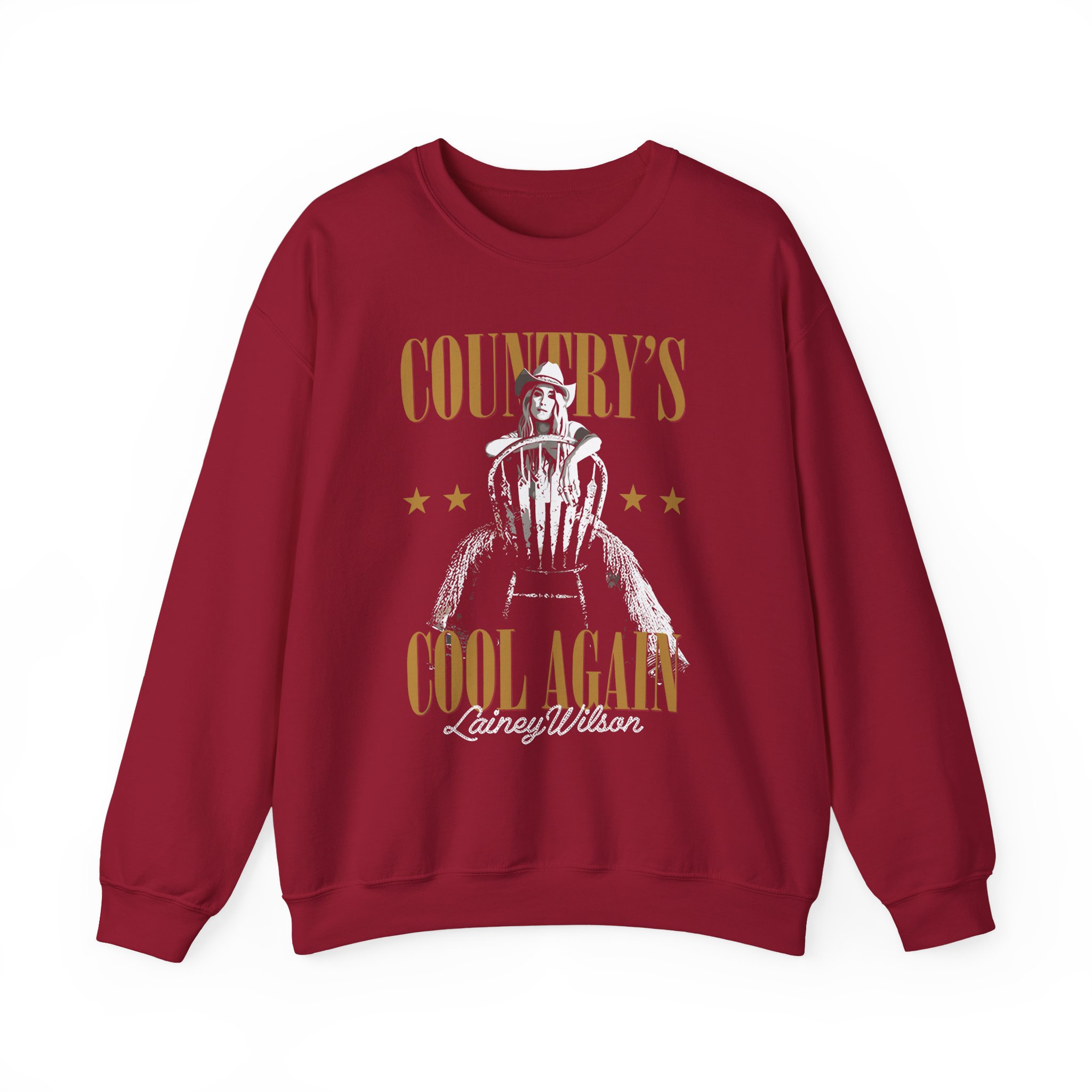 Lainey Wilson Country's Cool Again Unisex Heavy Blend™ Crewneck Sweatshirt - Image 25