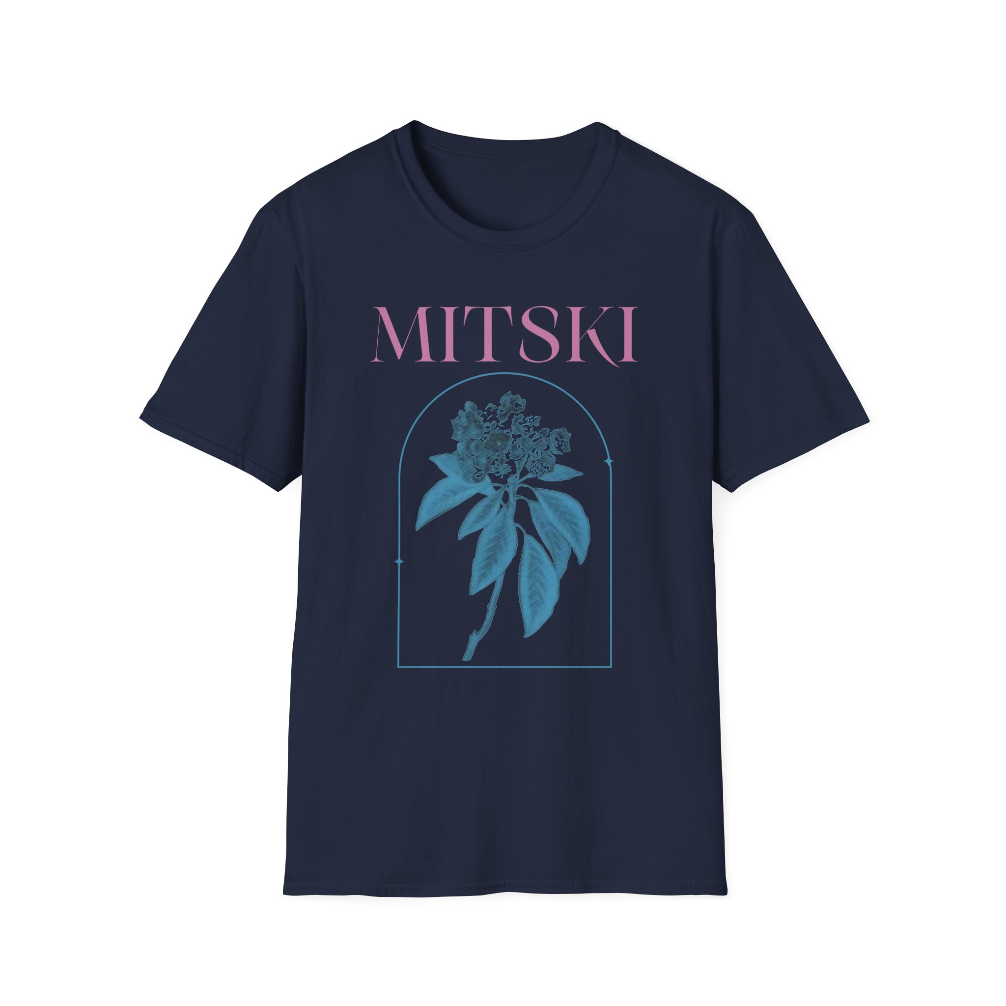 Mitski Mountain Laurel Raglan Unisex Softstyle T-Shirt - Image 7