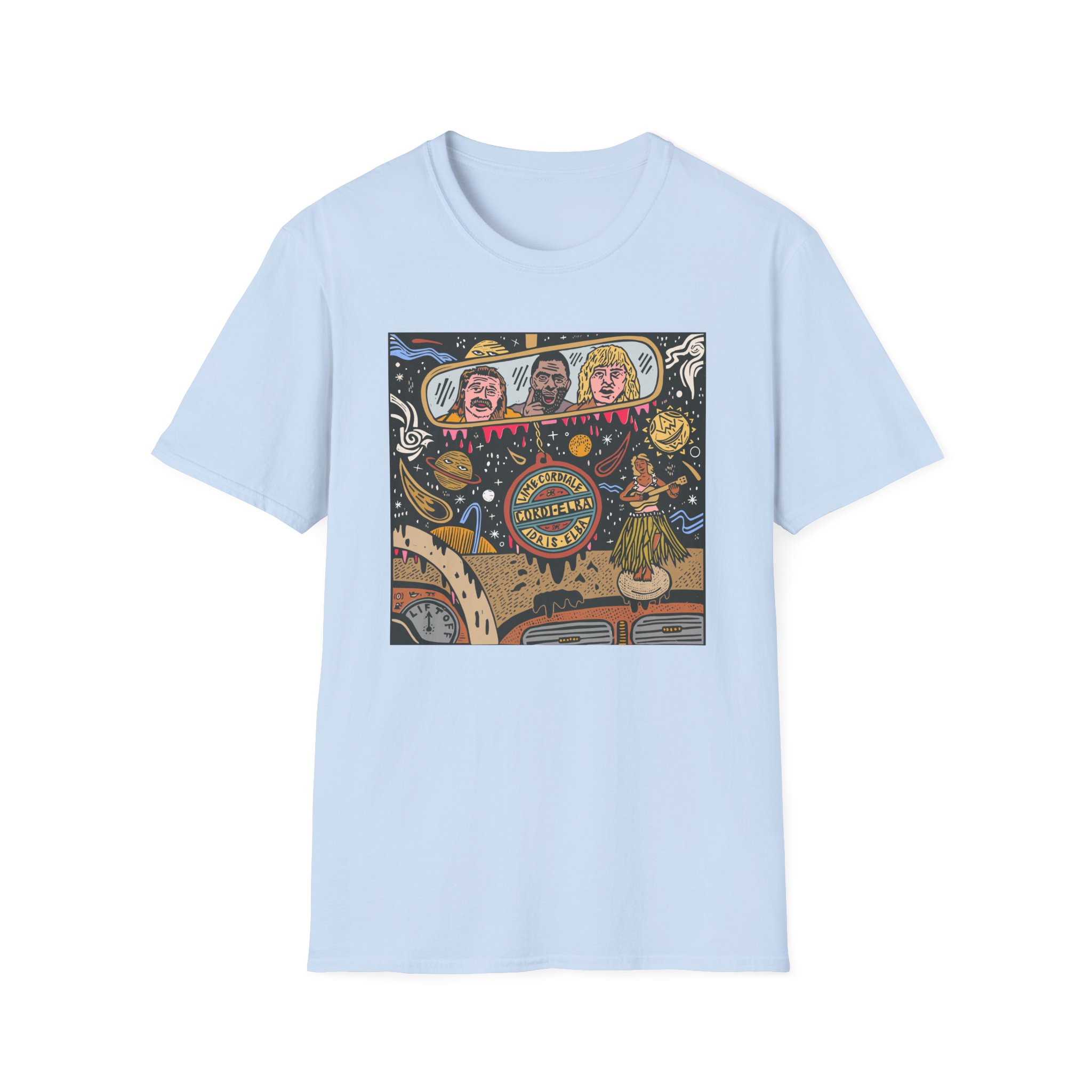 Lime Cordiale Cordi Elba Unisex Softstyle T-Shirt - Image 19