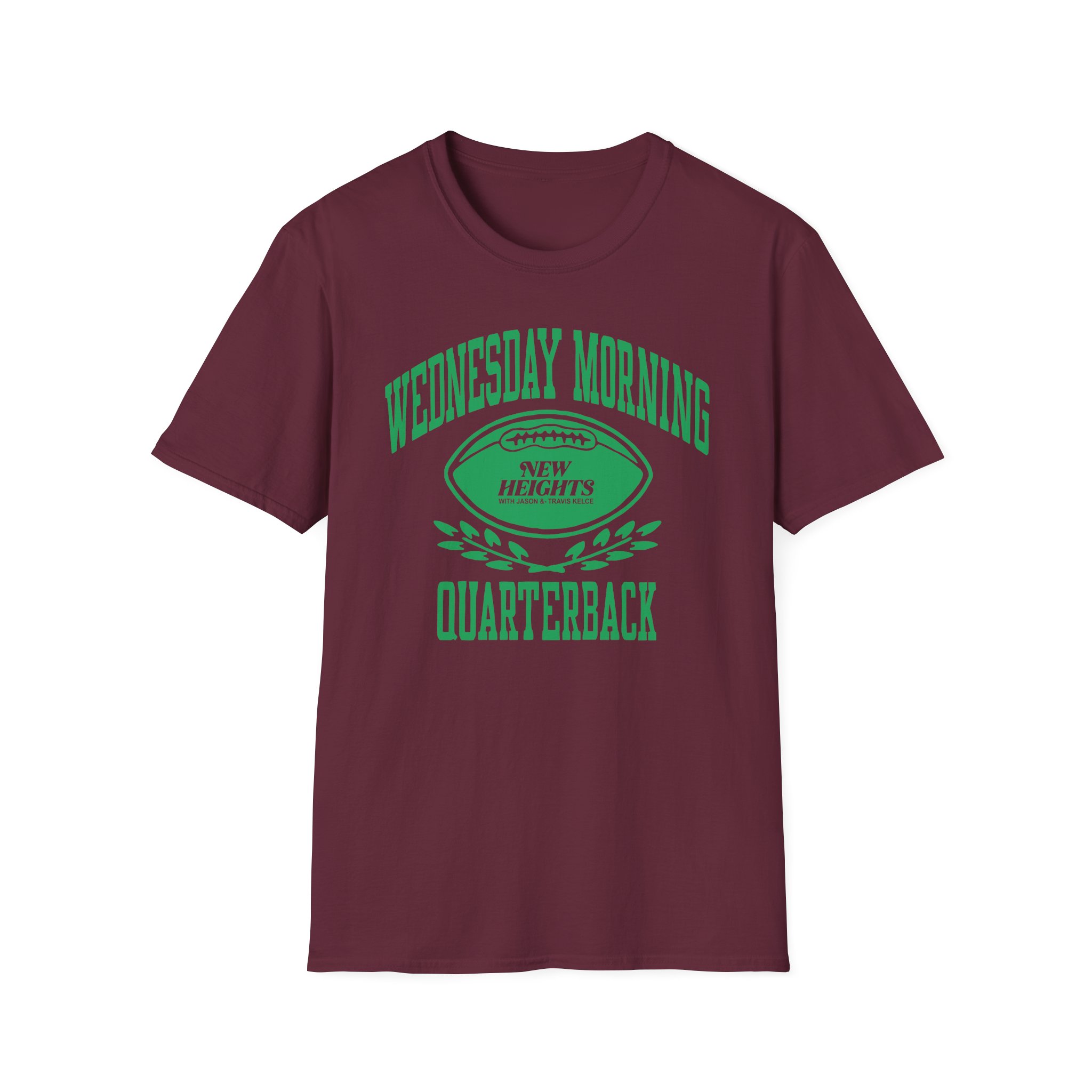 New Heights Wednesday Morning Quarterback Unisex Softstyle T-Shirt - Image 11