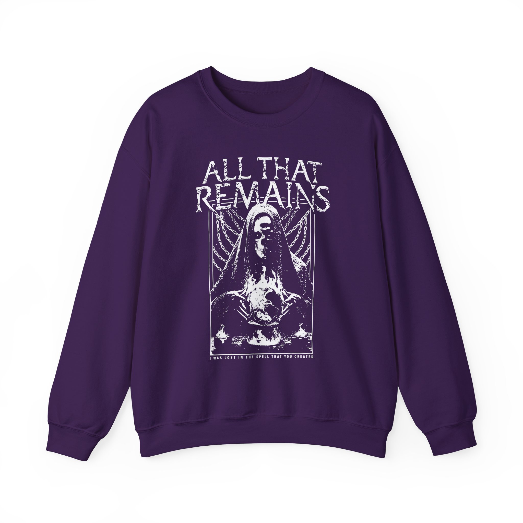 All That Remains Like a Virus Dye Unisex Heavy Blend™ Crewneck Sweatshirt - Image 11