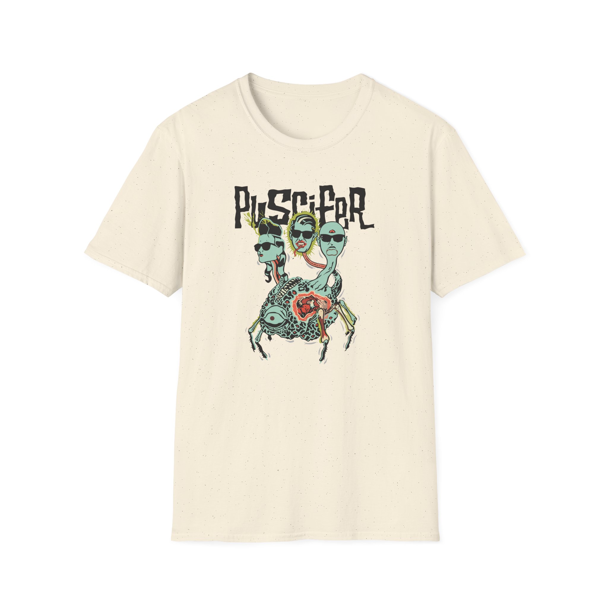 Puscifer Global Probing Unisex Softstyle T-Shirt - Image 7