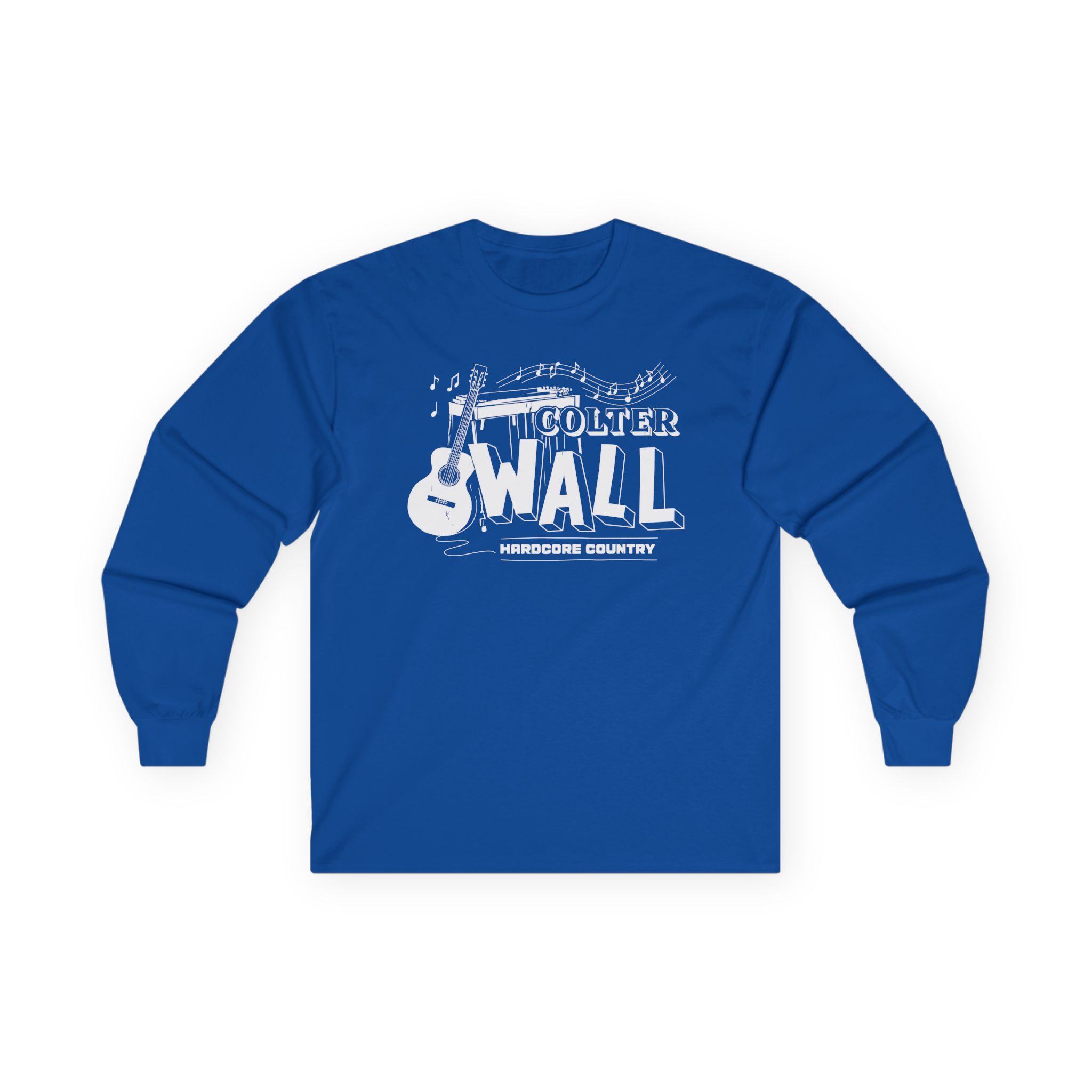 Colter Wall Hardcore Country Unisex Ultra Cotton Long Sleeve Tee - Image 9