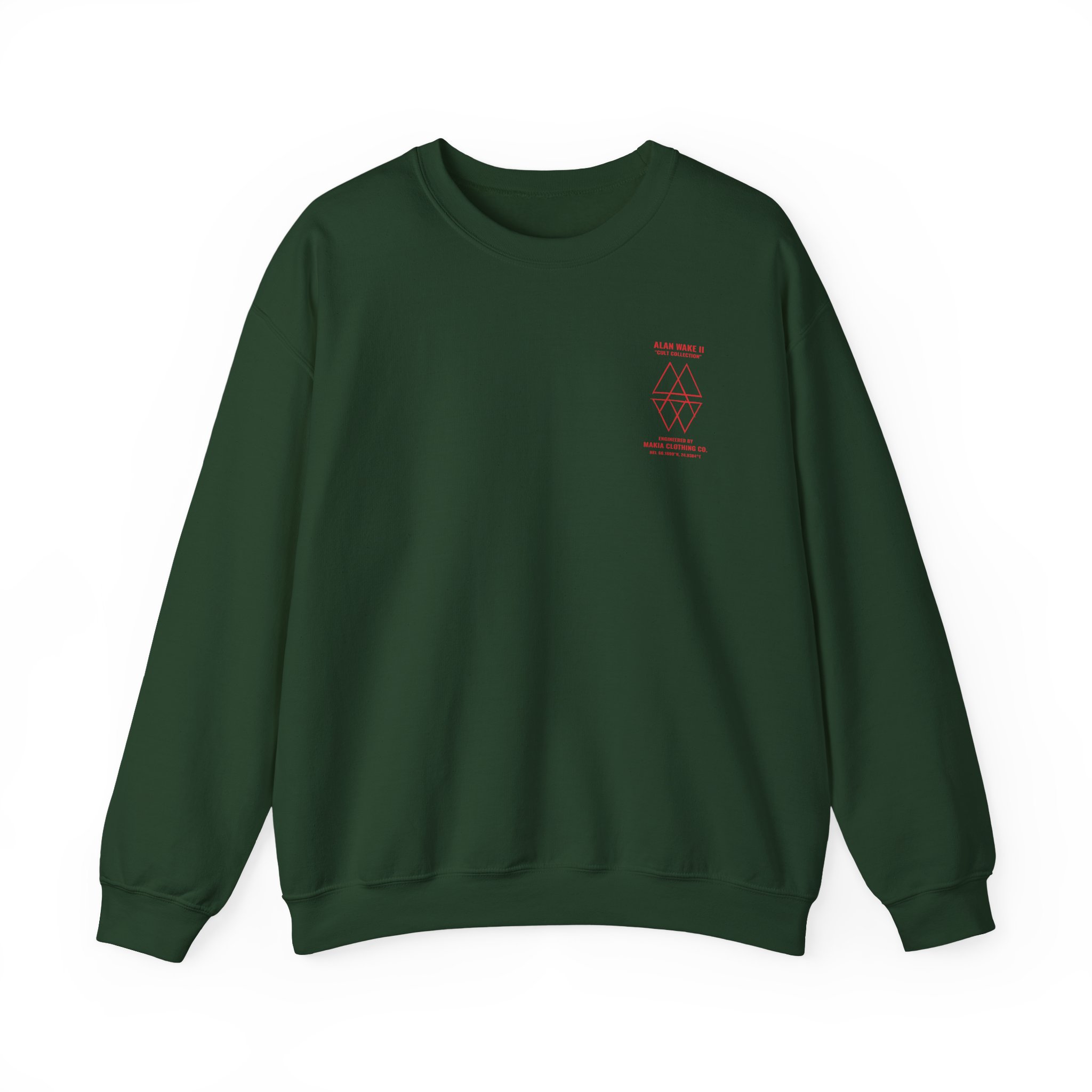 Alan Wake Faces Unisex Heavy Blend™ Crewneck Sweatshirt - Image 7