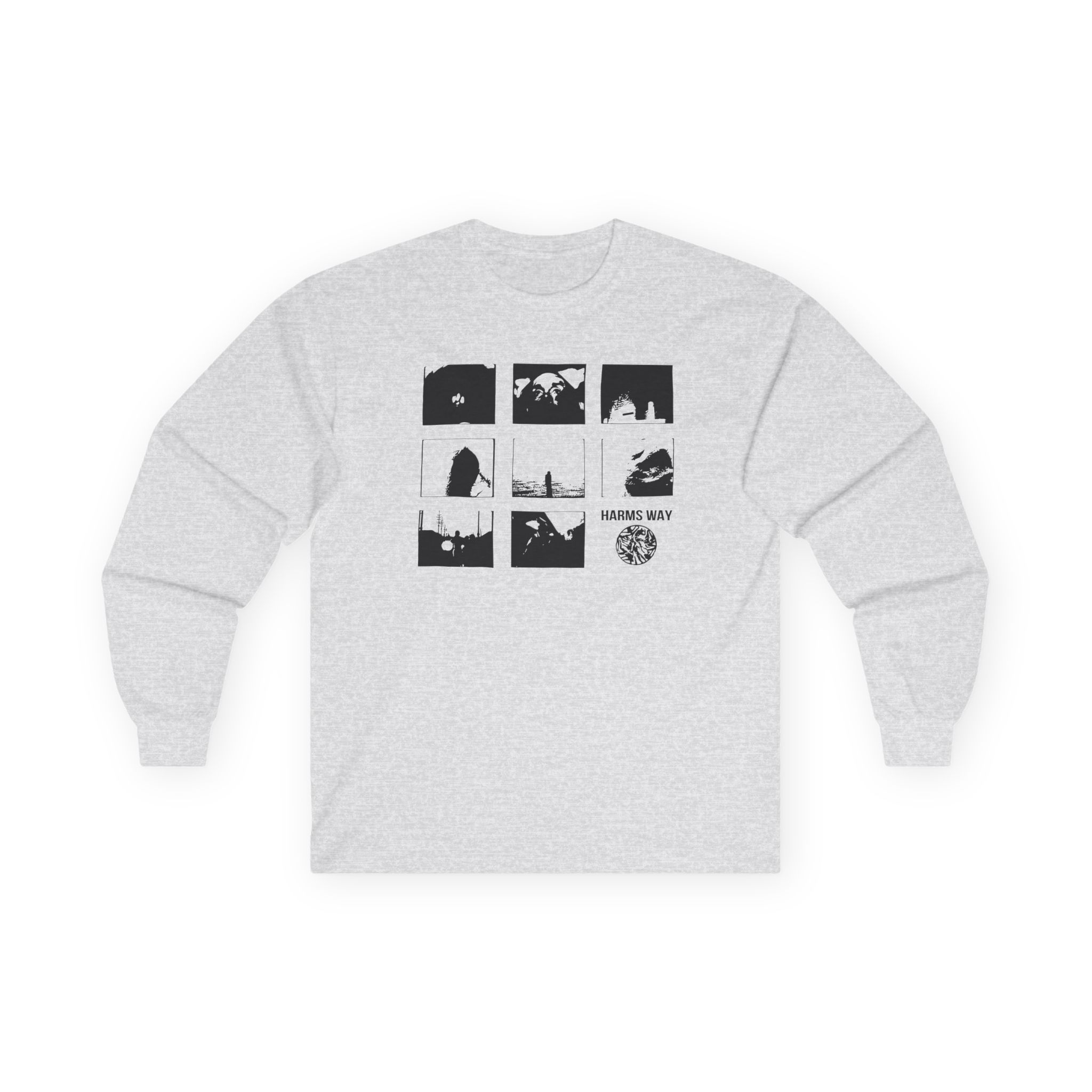 Harms Way Silent Wolf Unisex Ultra Cotton Long Sleeve Tee - Image 3