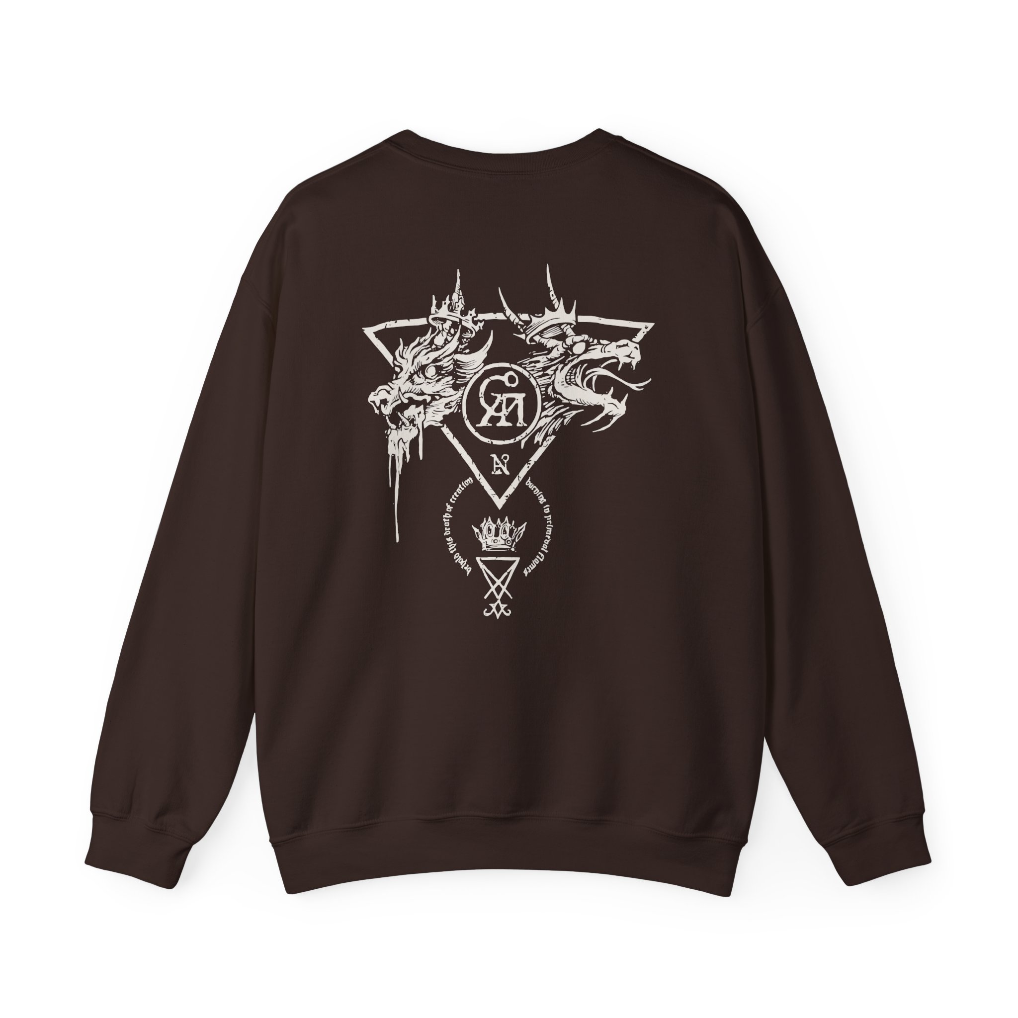 Goatwhore sigil Unisex Heavy Blend™ Crewneck Sweatshirt - Image 6