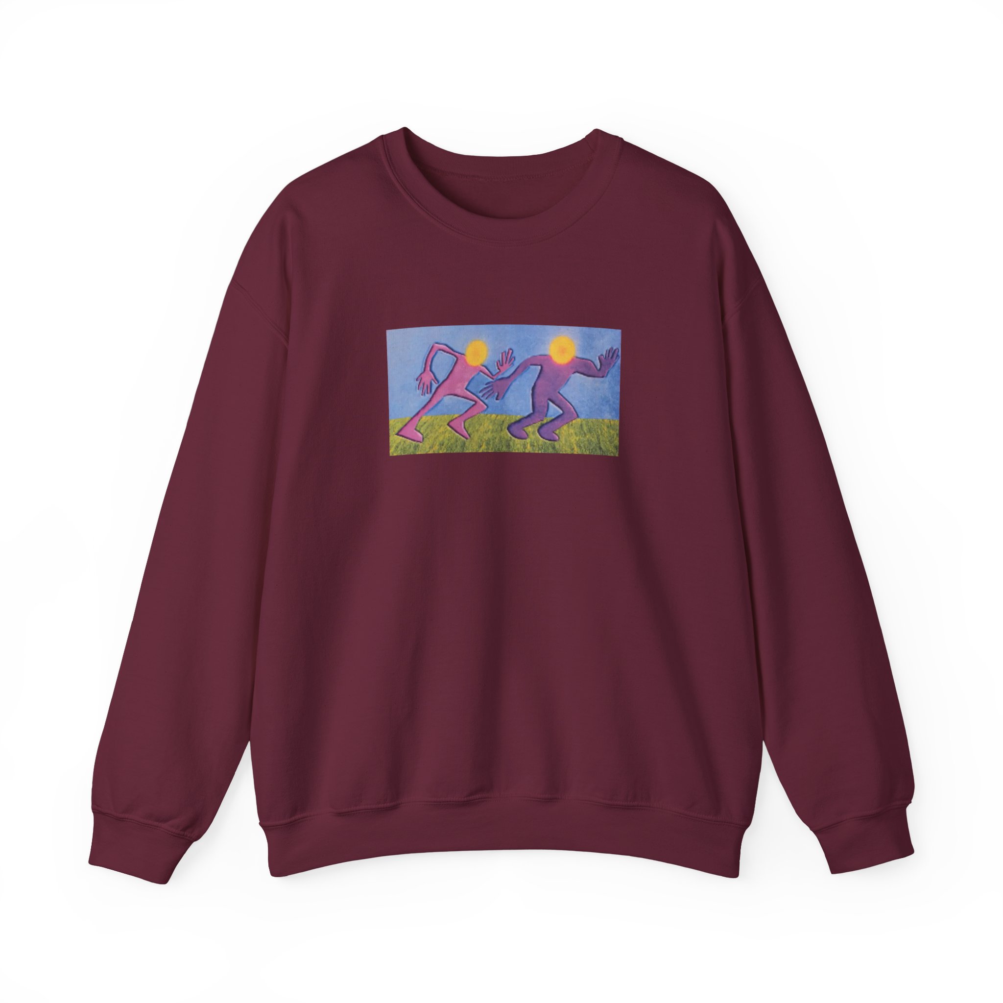 Slushy Noobz Running Unisex Heavy Blend™ Crewneck Sweatshirt - Image 13