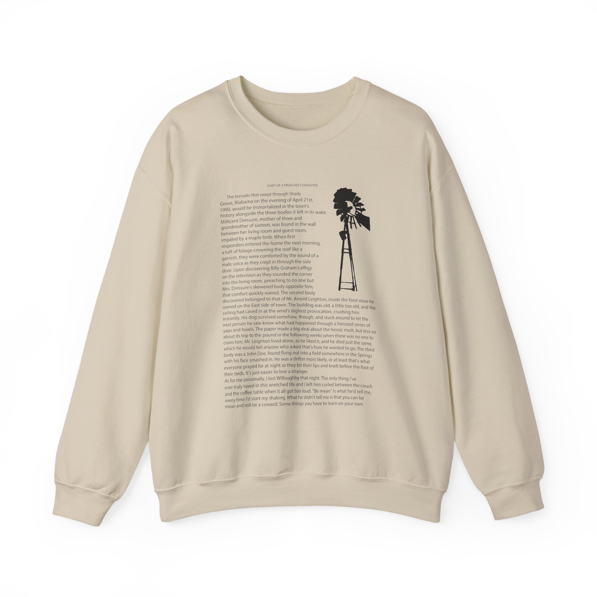 Ethel Cain Excerpt Unisex Heavy Blend™ Crewneck Sweatshirt - Image 5