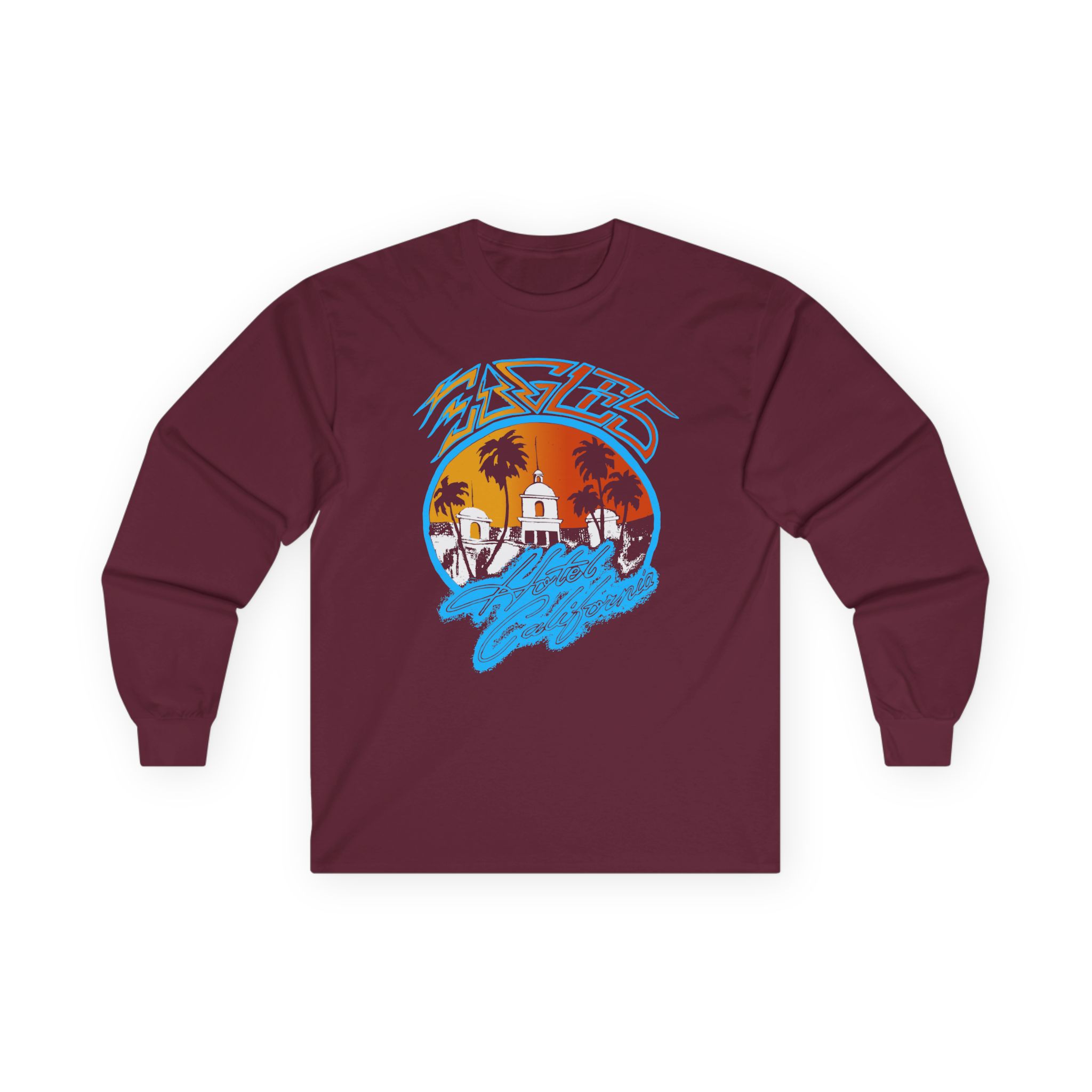 The Eagles Hotel California Unisex Ultra Cotton Long Sleeve Tee - Image 3